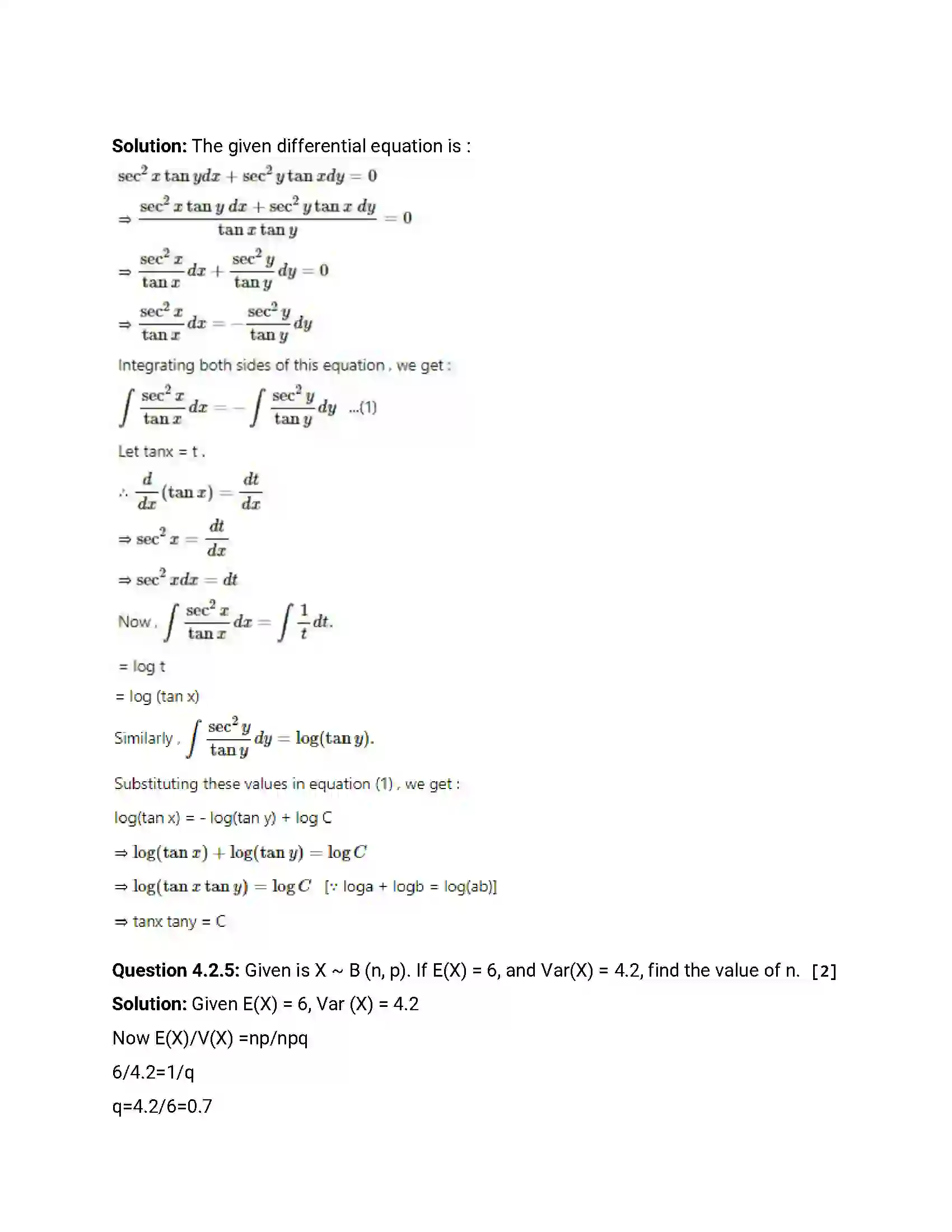 Maharashtra Board Class 12th 2016 Mathematics & Statistics - Jul 2016 Previous Year Paper 18