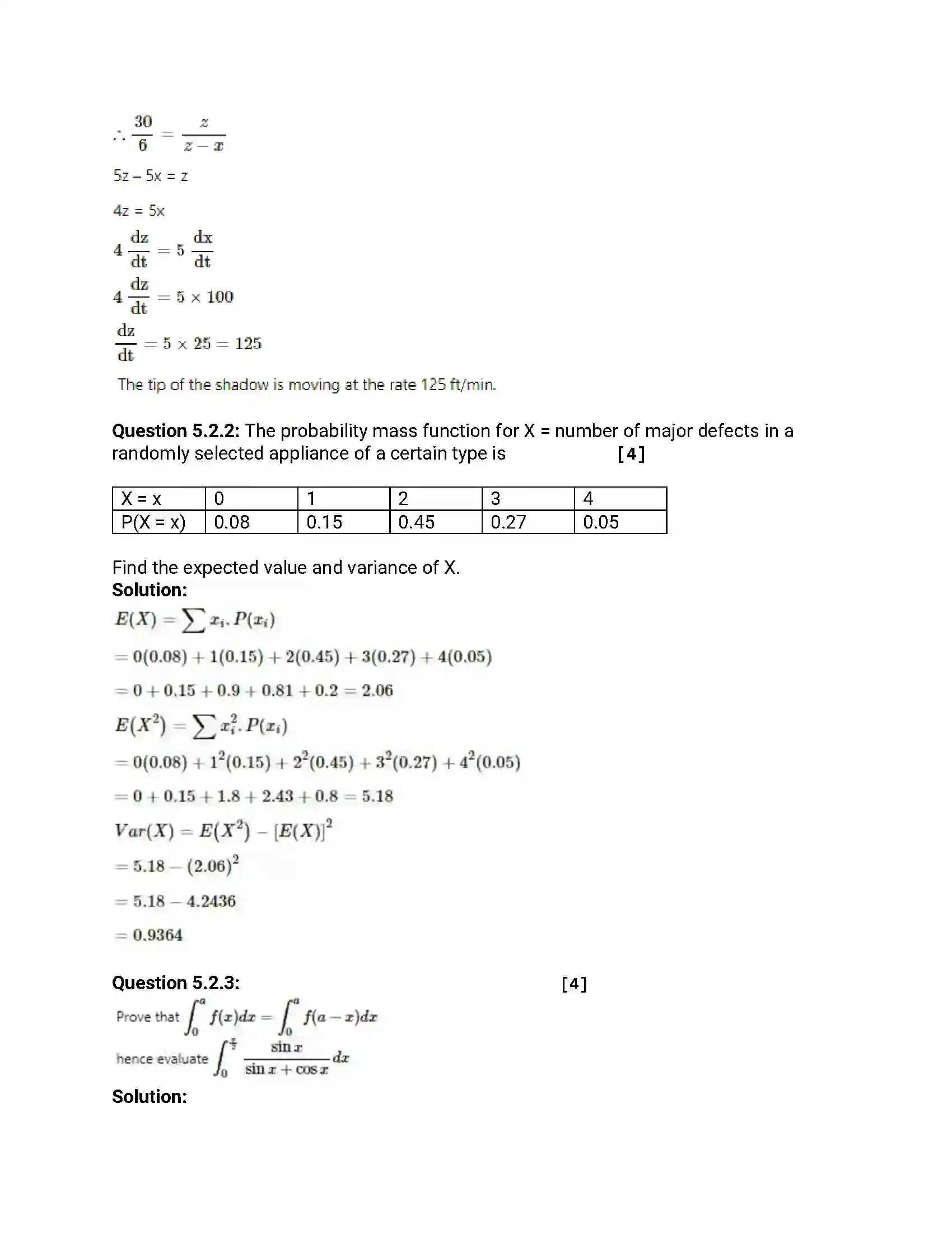 Maharashtra Board Class 12th 2016 Mathematics & Statistics - Jul 2016 Previous Year Paper 24