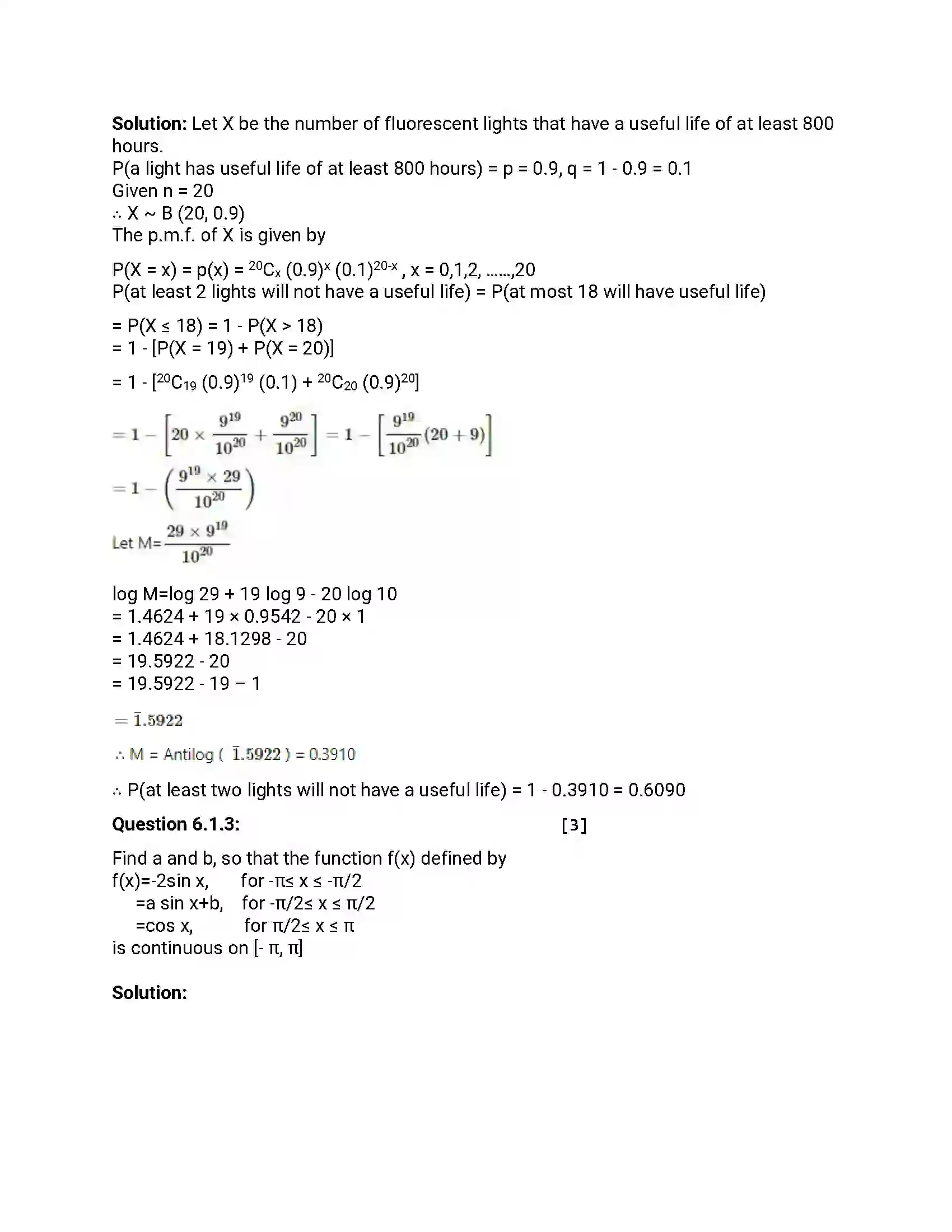Maharashtra Board Class 12th 2016 Mathematics & Statistics - Jul 2016 Previous Year Paper 27
