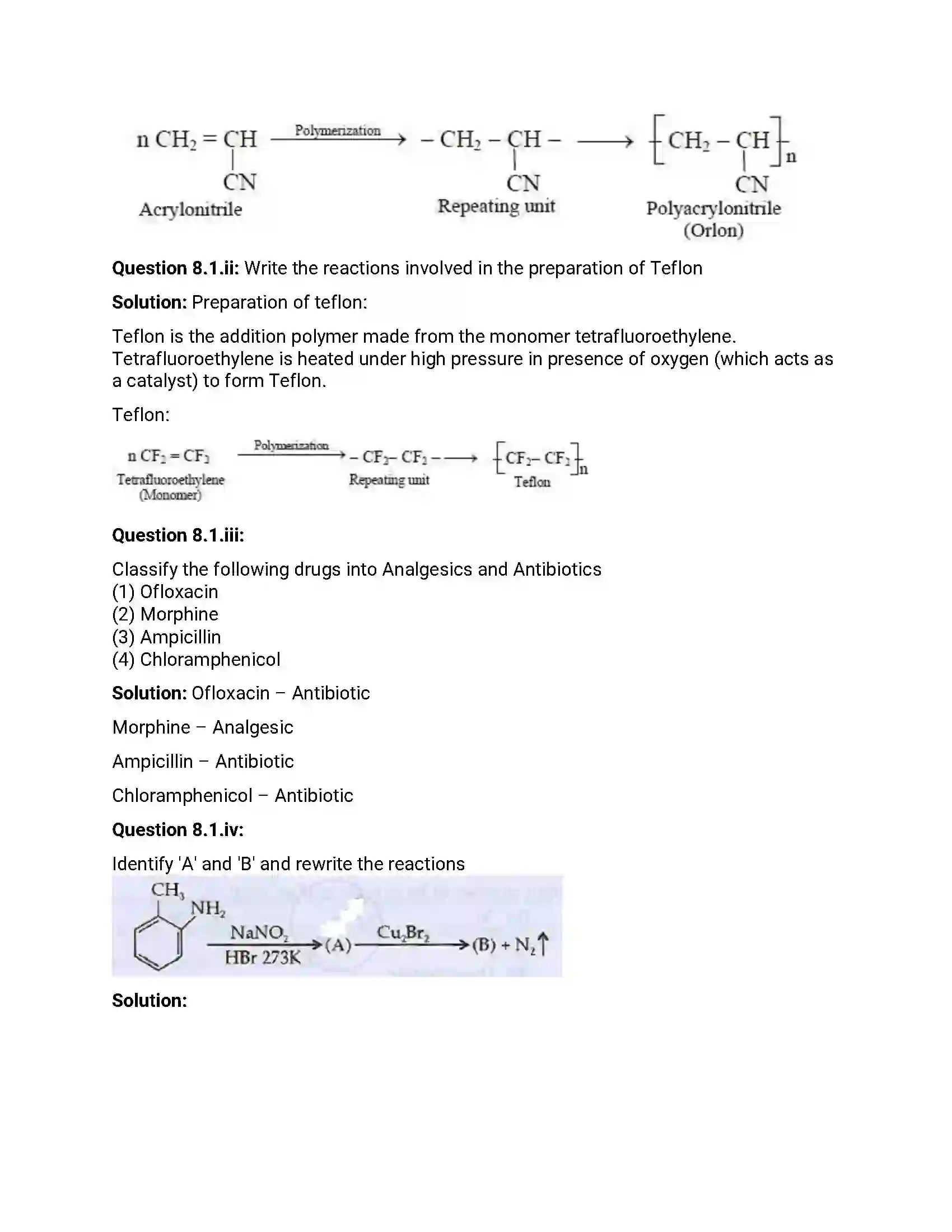 Maharashtra Board Class 12th 2016 Chemistry - Jul 2016 Previous Year Paper 22