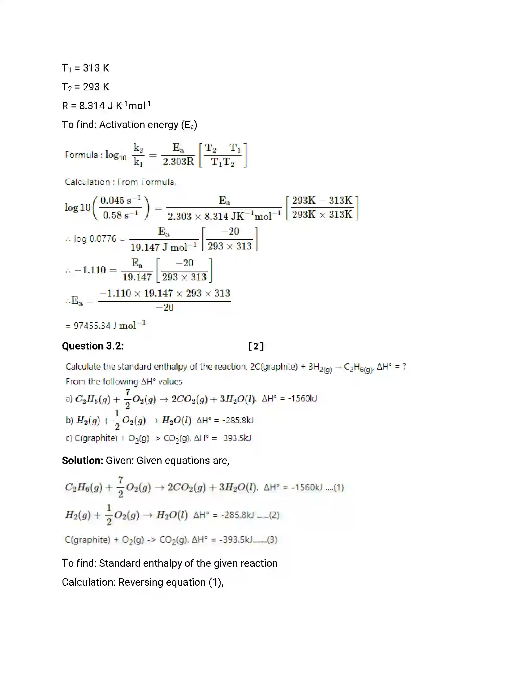 Maharashtra Board Class 12th 2016 Chemistry - Jul 2016 Previous Year Paper 7