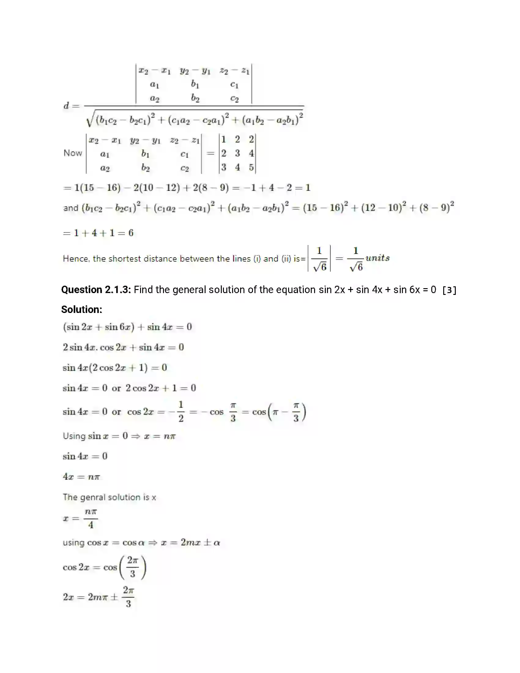 Maharashtra Board Class 12th 2017 Mathematics & Statistics - March 2017 Previous Year Paper 6