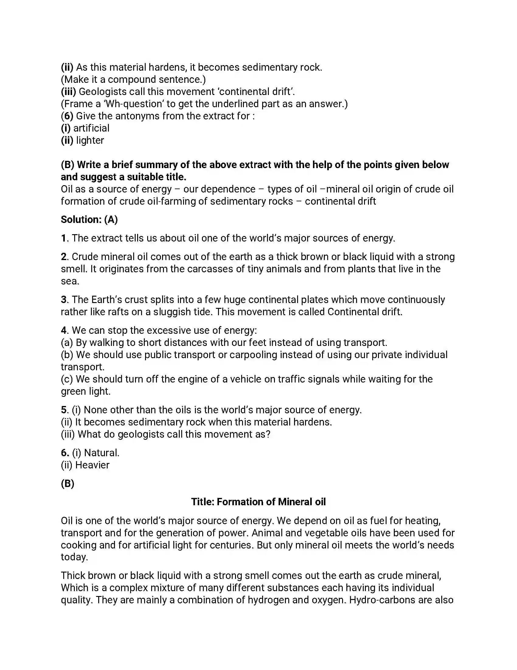 Maharashtra Board Class 12th 2017 English - March 2017 - Set-C Previous Year Paper 6