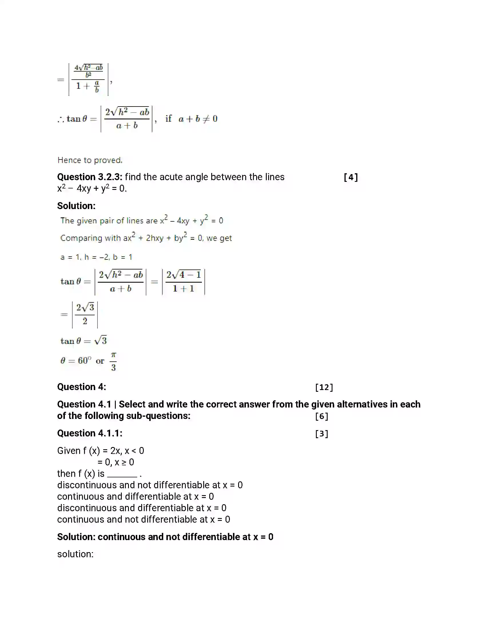Maharashtra Board Class 12th 2017 Mathematics & Statistics - Jul 2017 Previous Year Paper 17