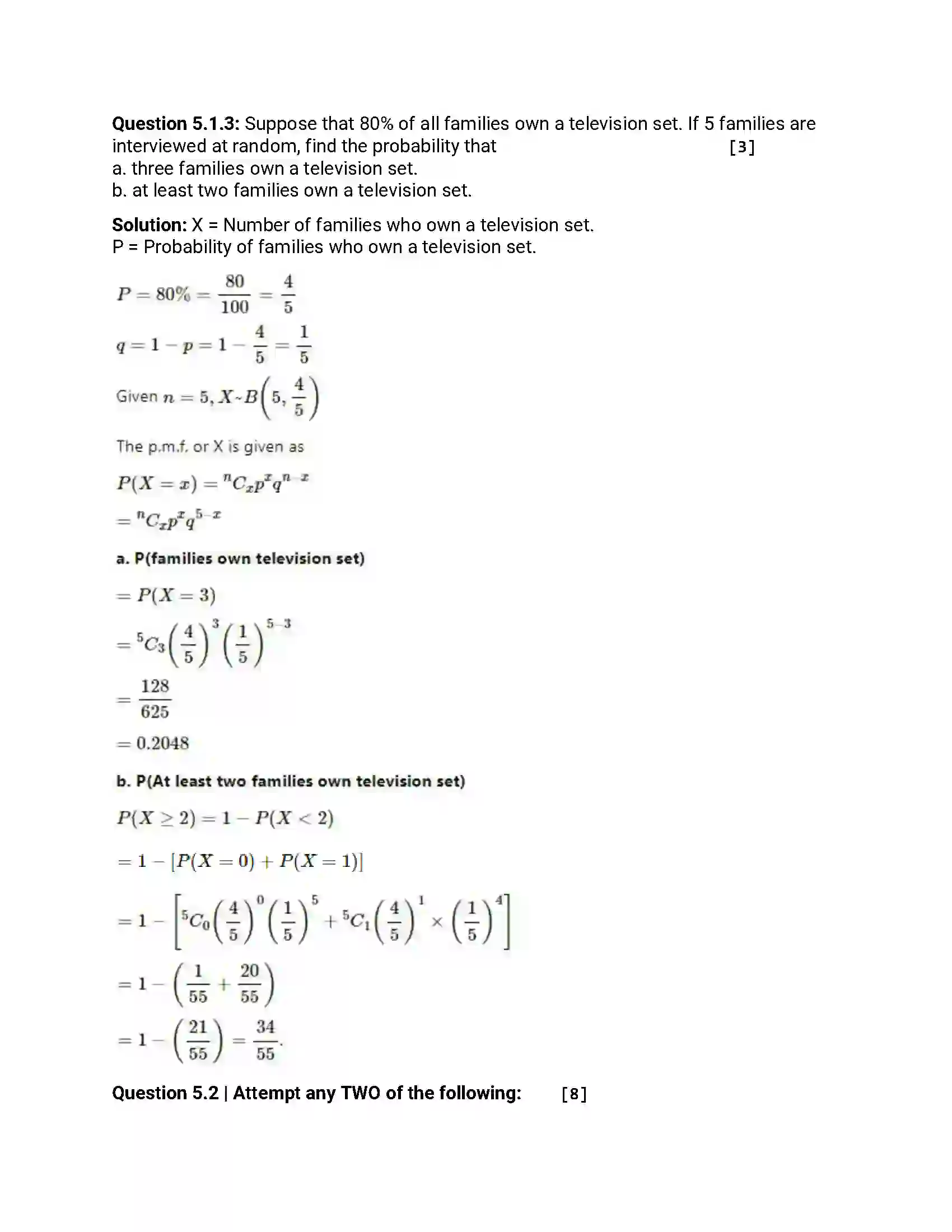 Maharashtra Board Class 12th 2017 Mathematics & Statistics - Jul 2017 Previous Year Paper 23