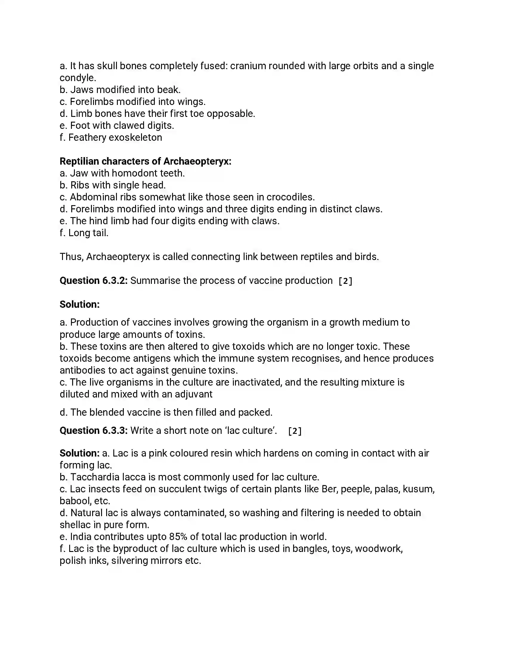 Maharashtra Board Class 12th 2017 Biology - Jul 2017 Previous Year Paper 11