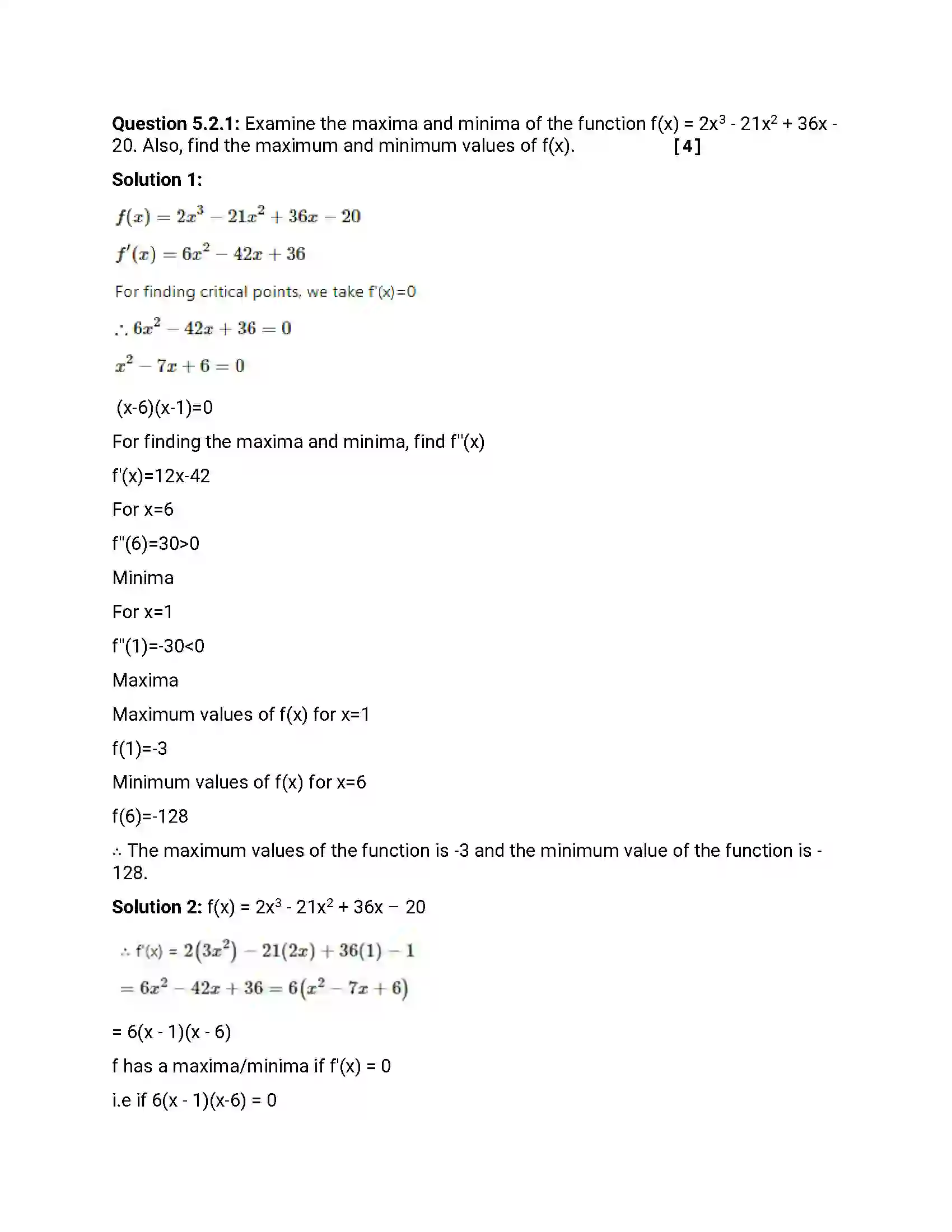 Maharashtra Board Class 12th 2018 Mathematics & Statistics March - 2018 Previous Year Paper 22