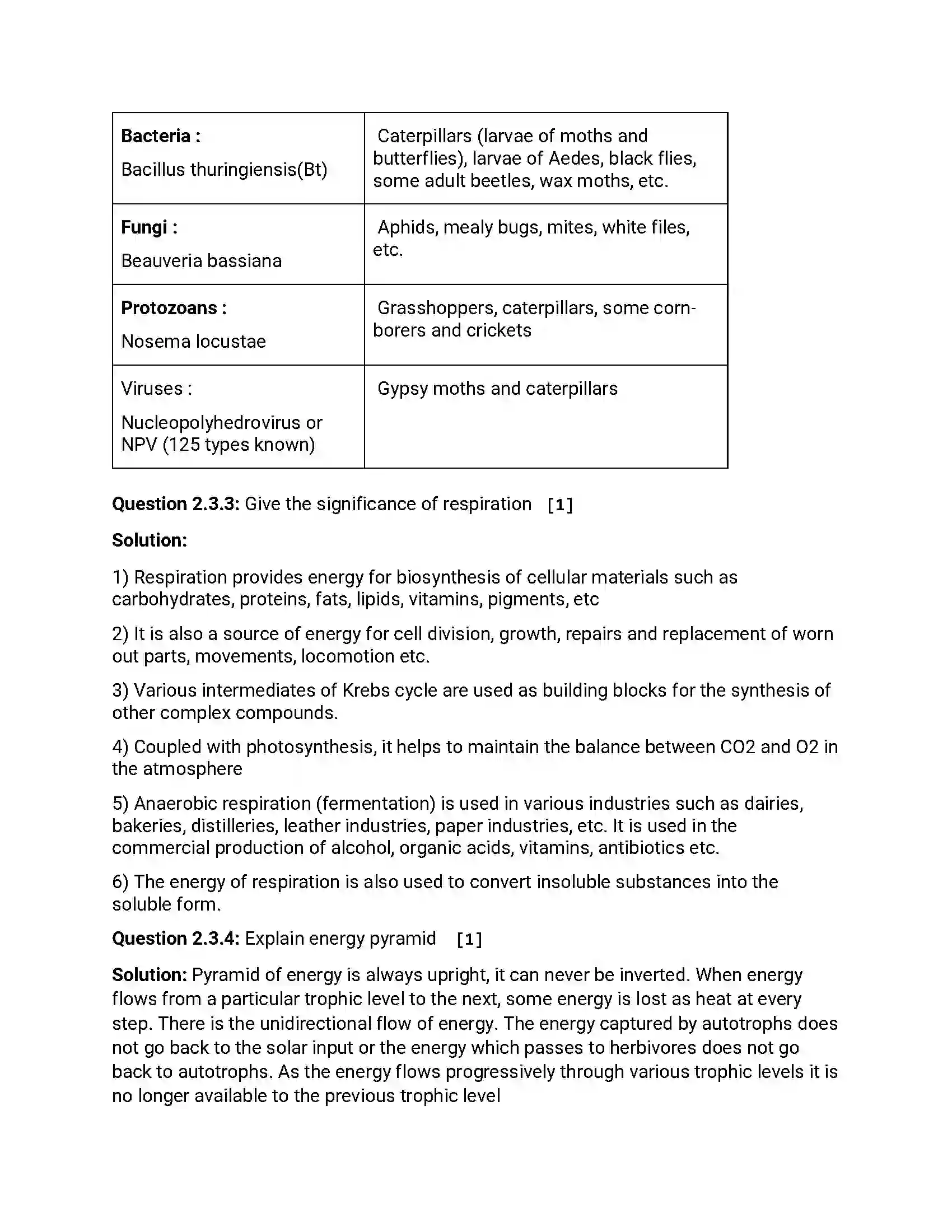 Maharashtra Board Class 12th 2018 Biology March - 2018 Previous Year Paper 4