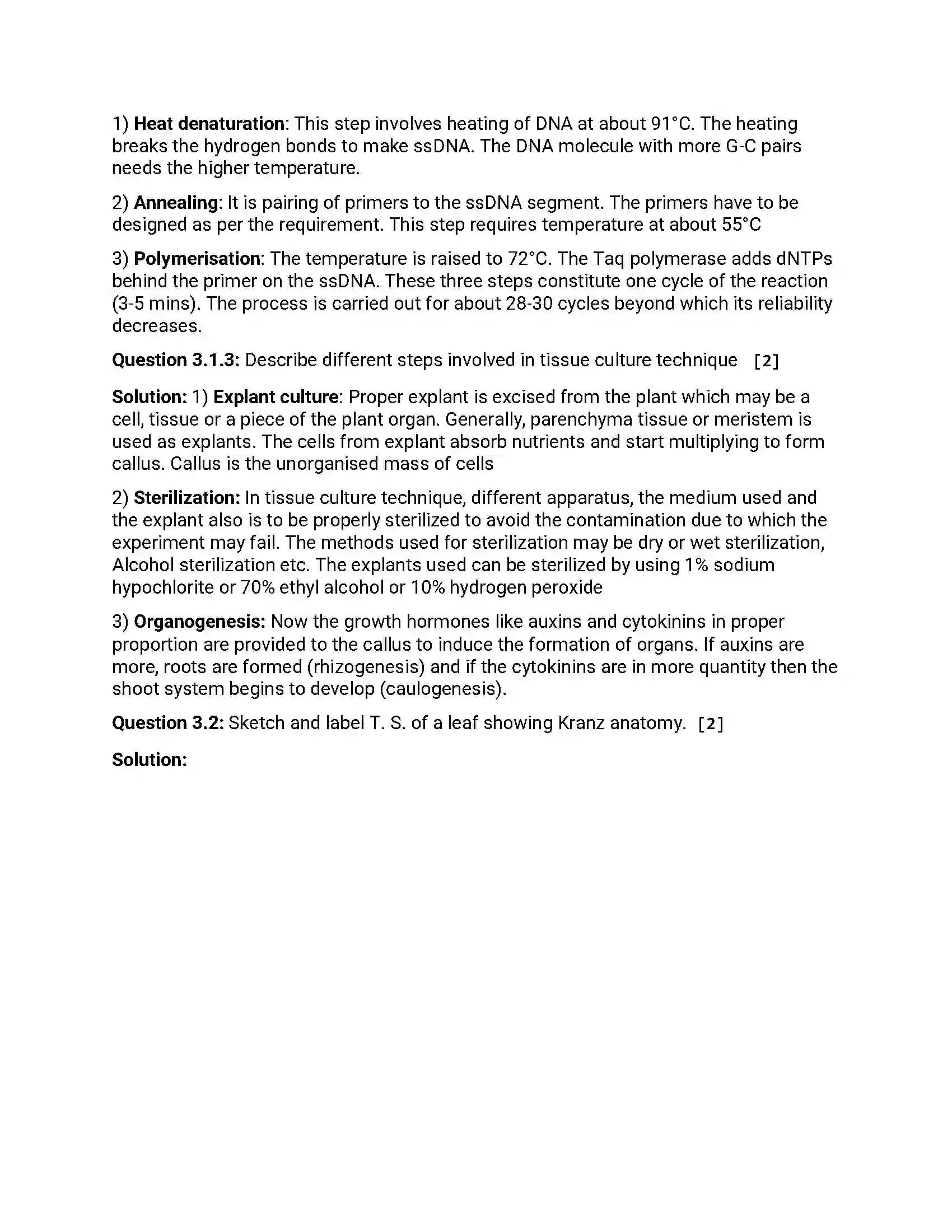 Maharashtra Board Class 12th 2018 Biology March - 2018 Previous Year Paper 7