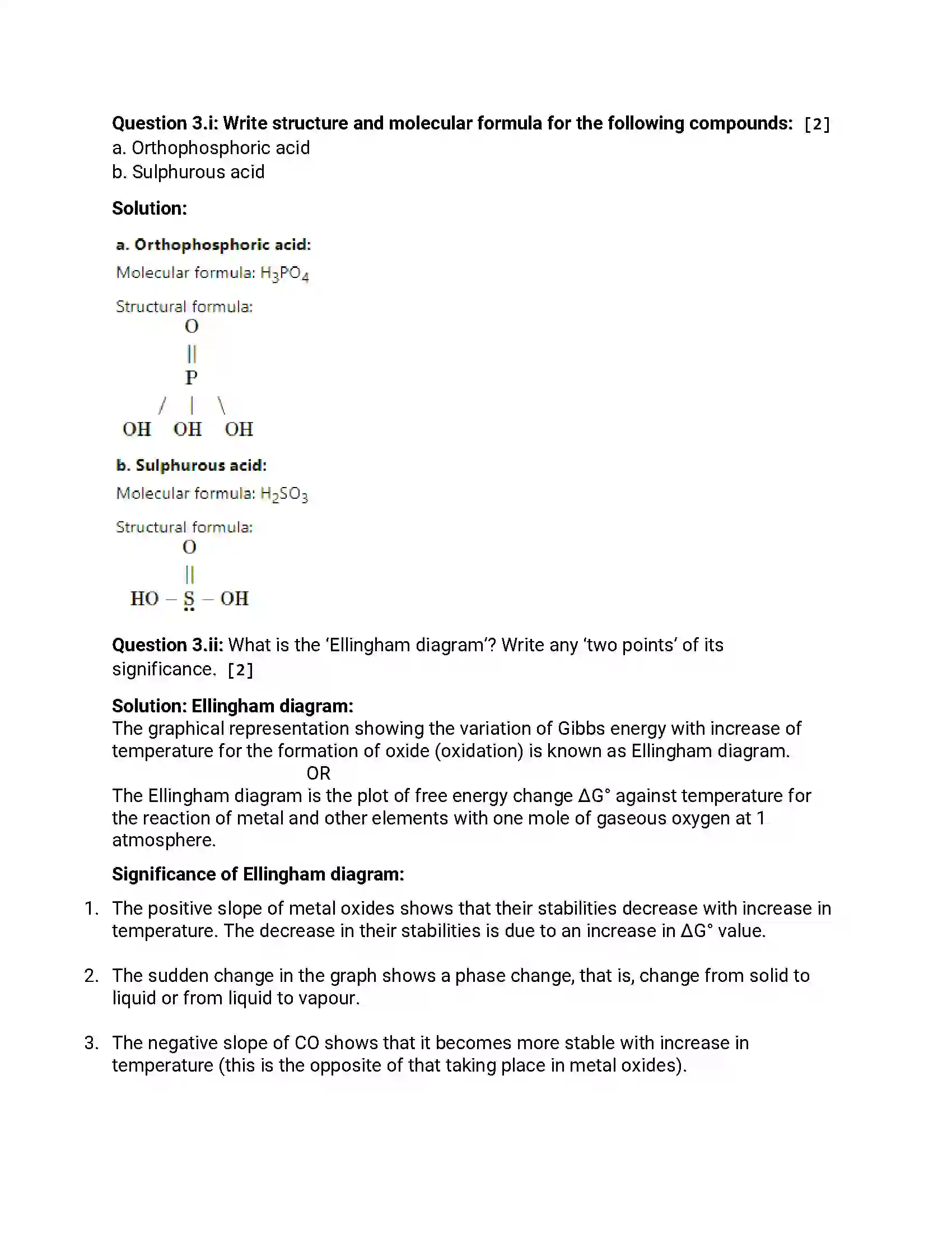 Maharashtra Board Class 12th 2018 Chemistry - Jul 2018 - Set-1 Previous Year Paper 9