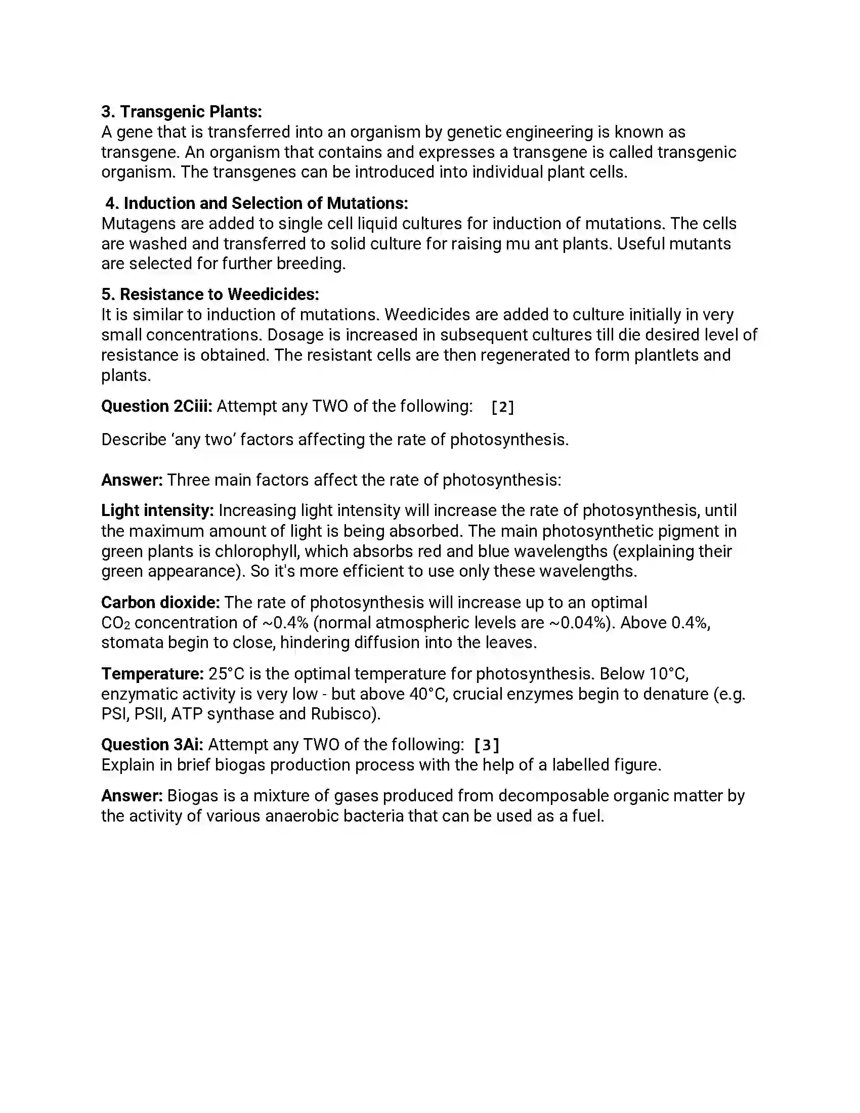 Maharashtra Board Class 12th 2018 Biology - Jul 2018 - Set-1 Previous Year Paper 5