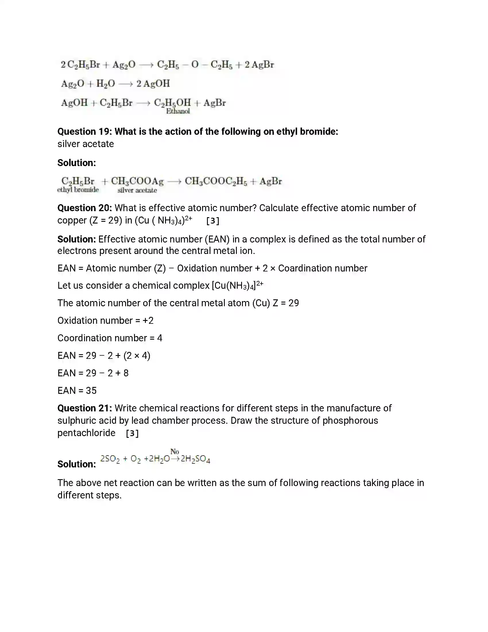 Maharashtra Board Class 12th 2019 Chemistry - Feb 2019 - Set-1 Previous Year Paper 7
