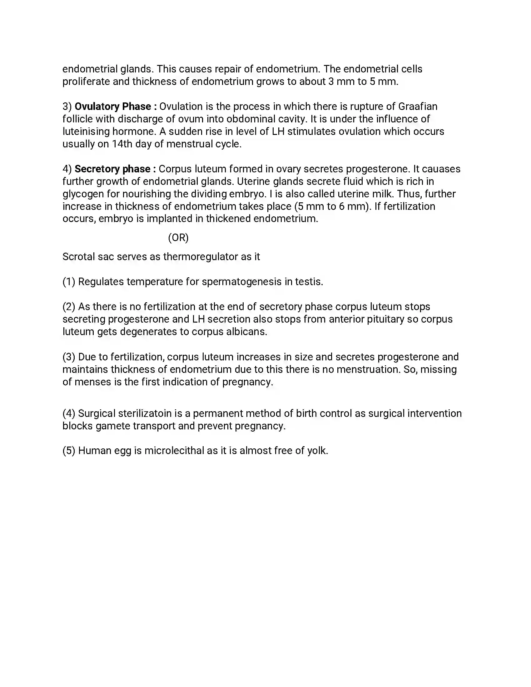 Maharashtra Board Class 12th 2019 Biology - Feb 2019 - Set-1 Previous Year Paper 17