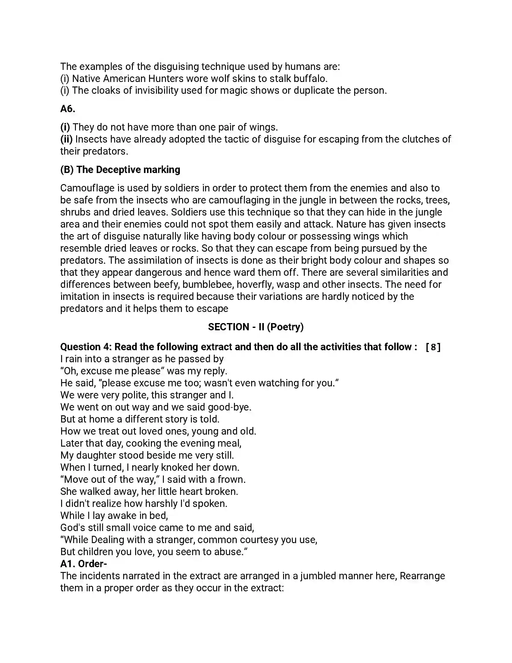 Maharashtra Board Class 12th 2019 English - Feb 2019 - Set-C Previous Year Paper 10