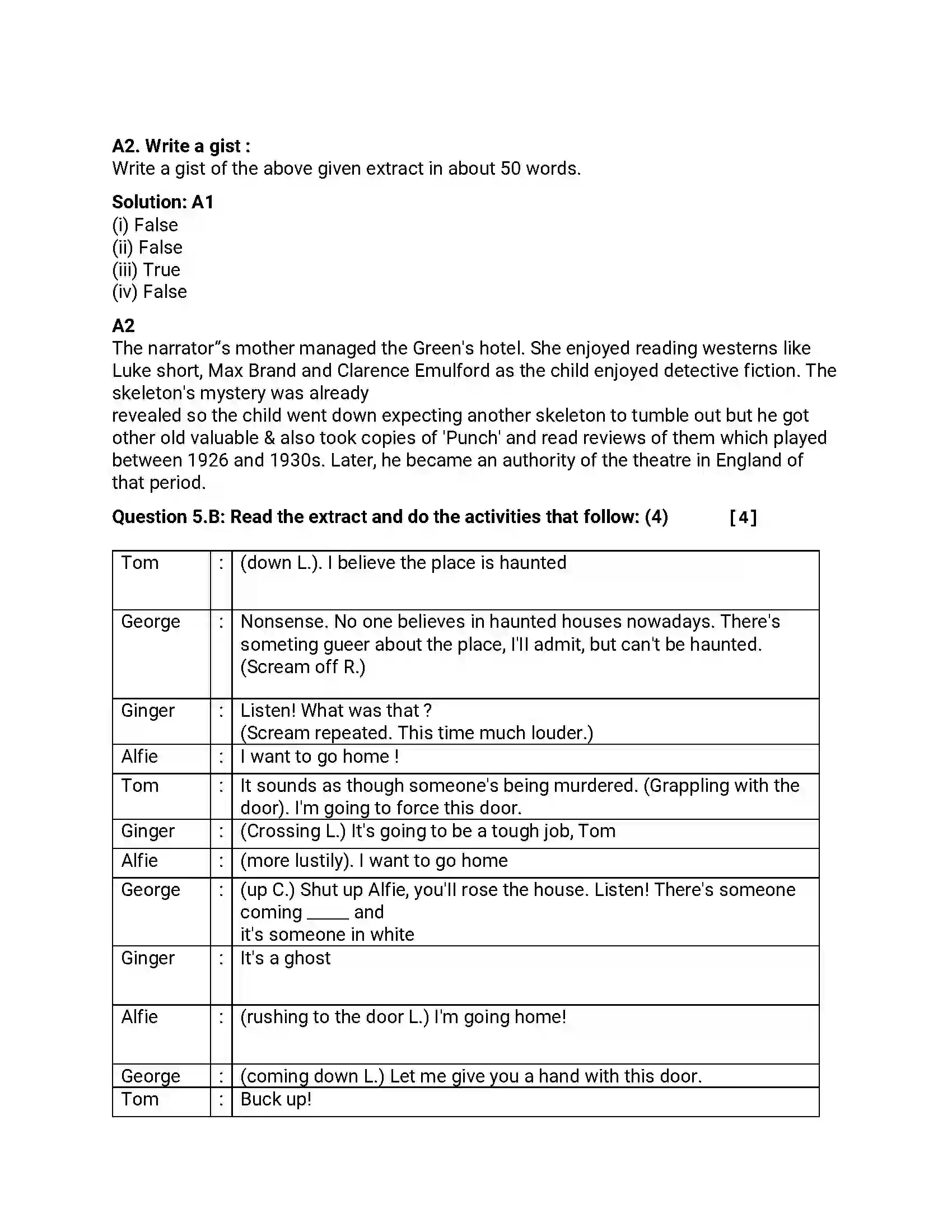 Maharashtra Board Class 12th 2019 English - Feb 2019 - Set-D Previous Year Paper 13