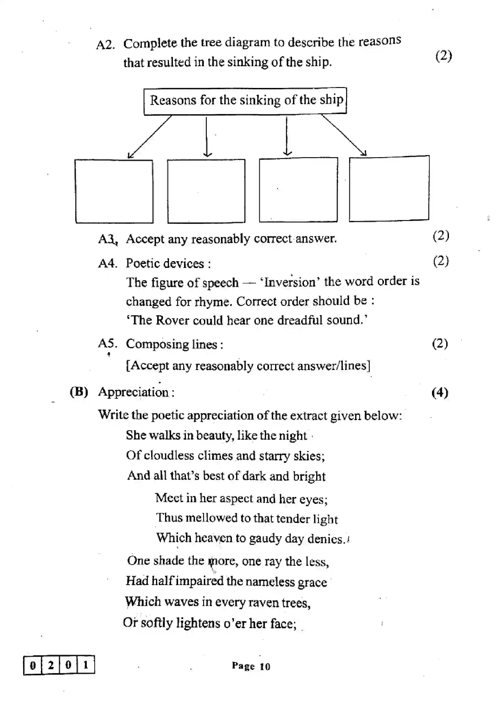 Maharashtra Board Class 12th 2023 English Previous Year Paper 10