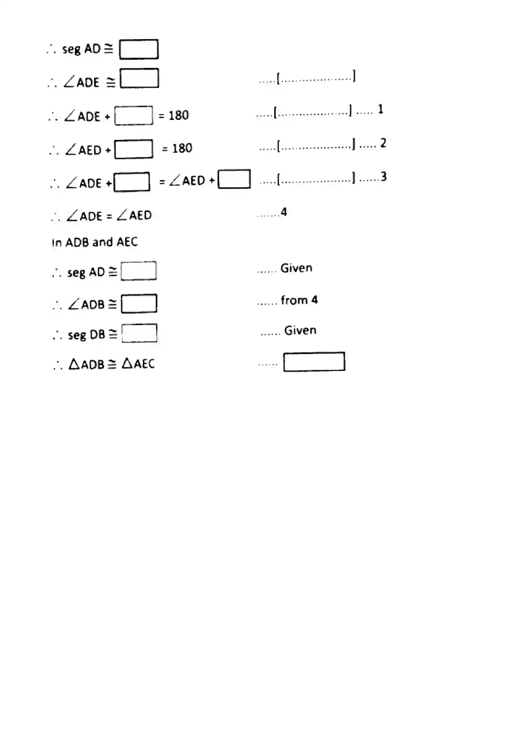 Maharashtra Board Class 9th 2025 Mathematics-II - (Term-1) Previous Year Paper 4