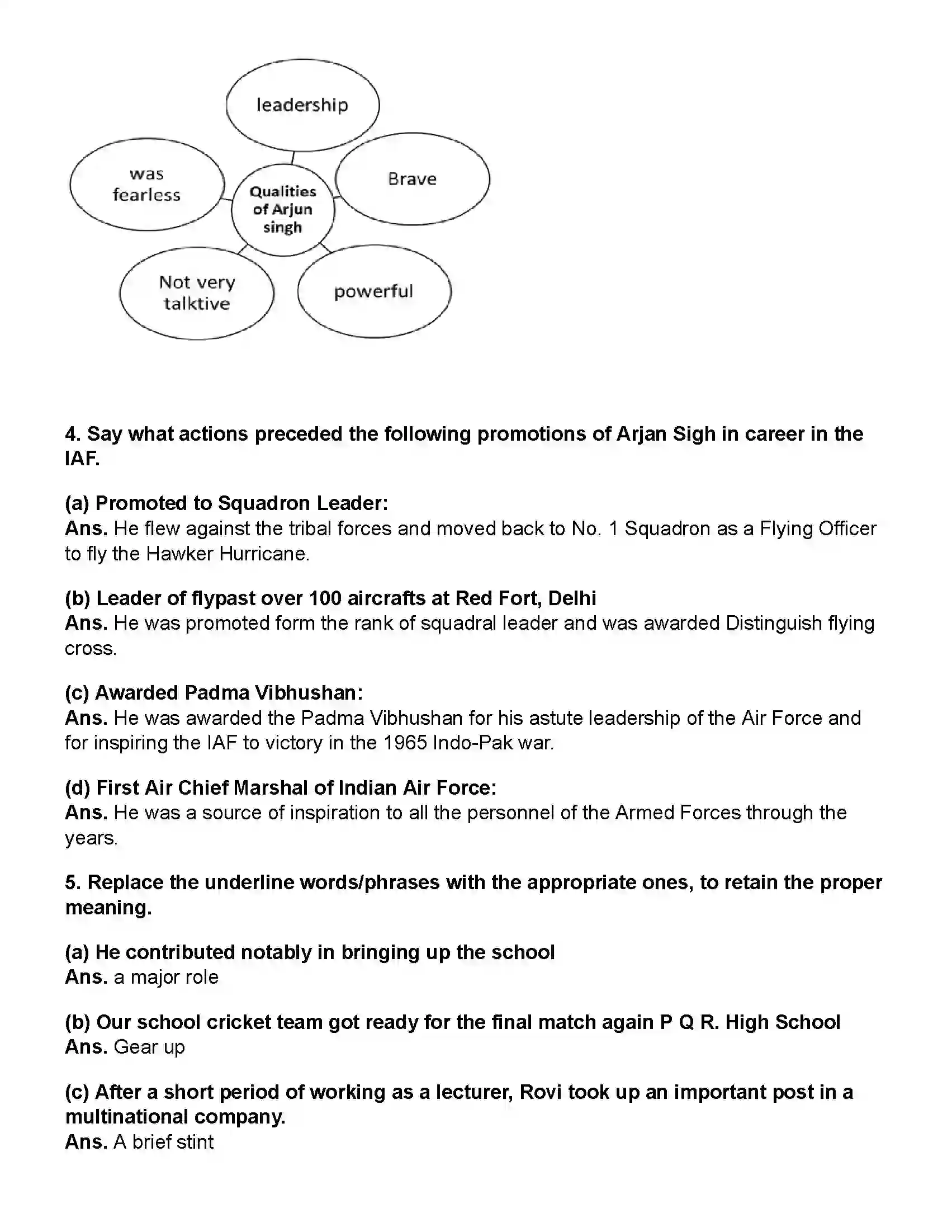 Maharashtra Board Class 10th English (Chapters Notes) On Wings of Courage Revision Note 3