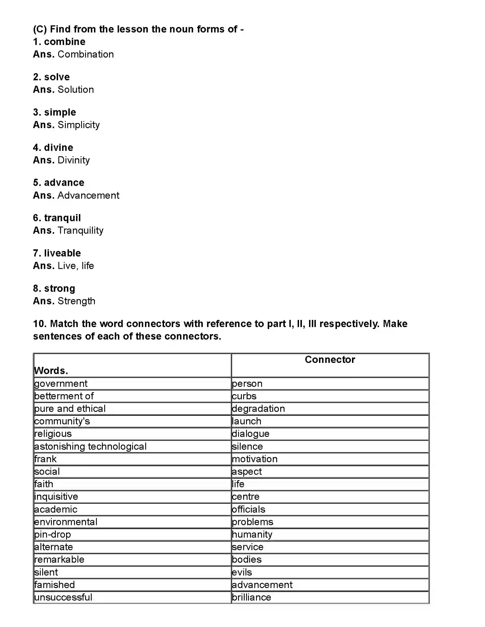 Maharashtra Board Class 10th English (Chapters Notes) Science and Spirituality Revision Note 7