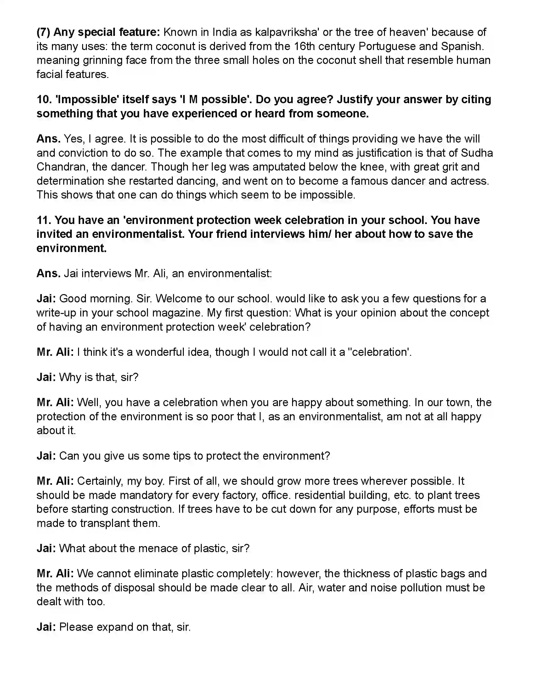 Maharashtra Board Class 10th English (Chapters Notes) The Alchemy of Nature Revision Note 6