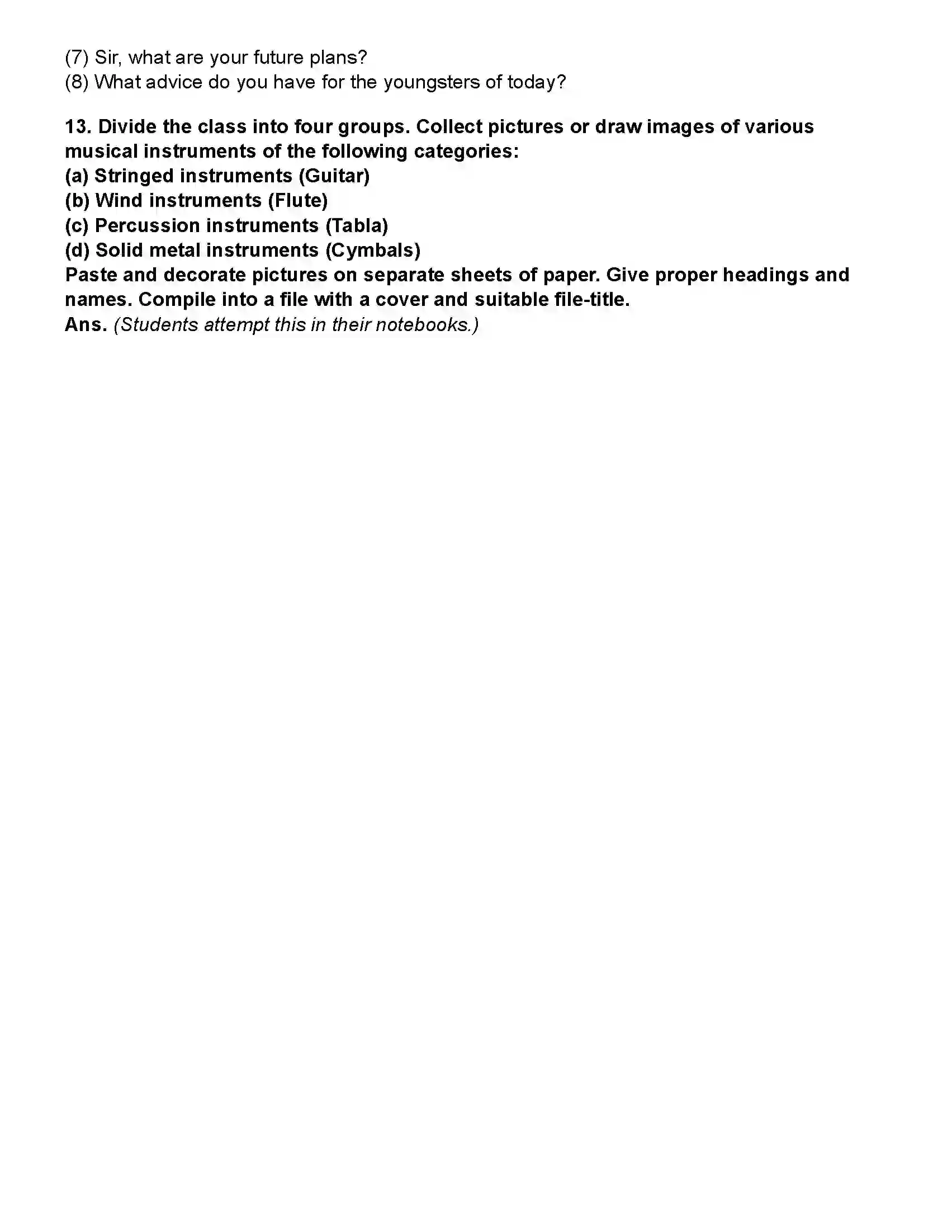 Maharashtra Board Class 10th English (Chapters Notes) The Night I Met Einstein Revision Note 8