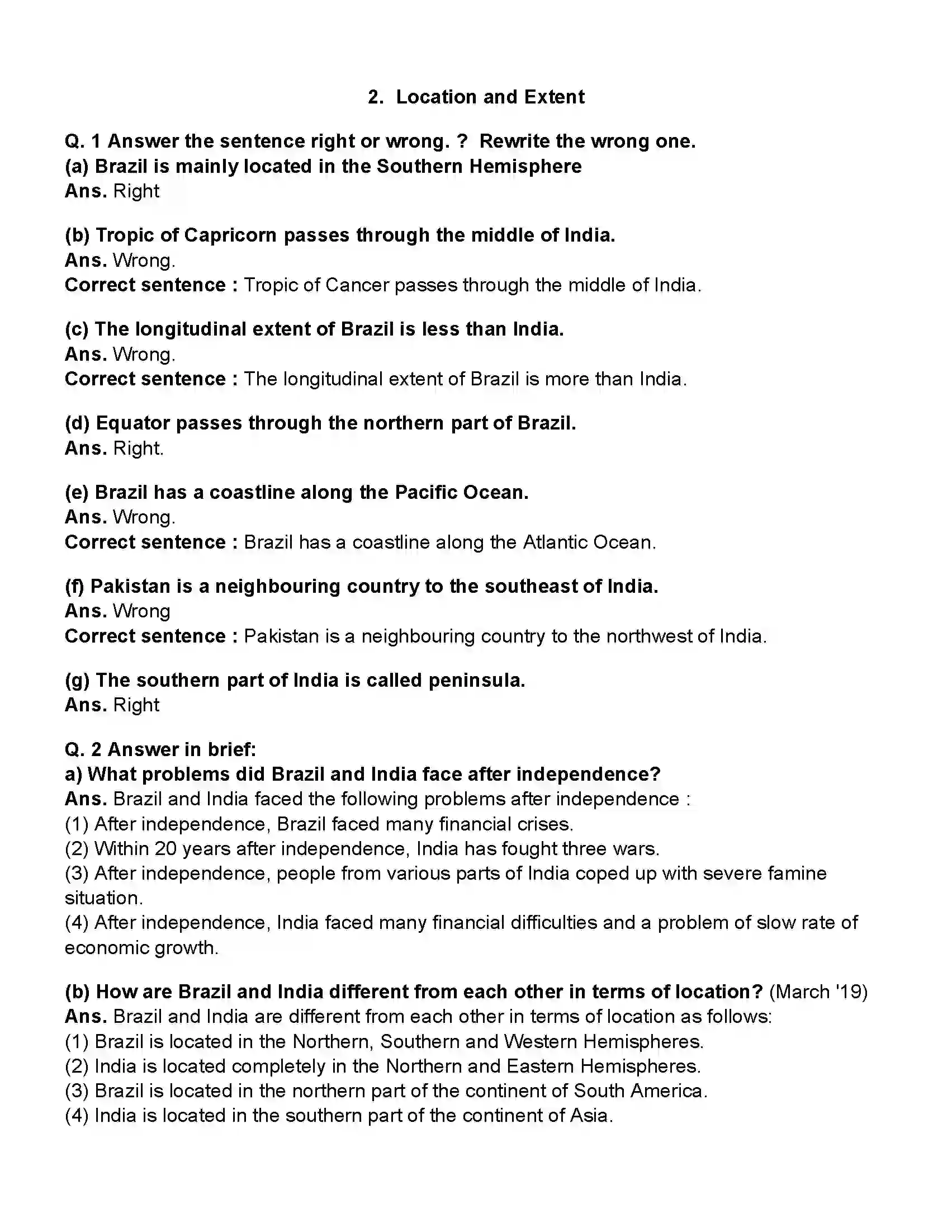 Maharashtra Board Class 10th Geography Historiography - Indian Tradition Revision Note 1