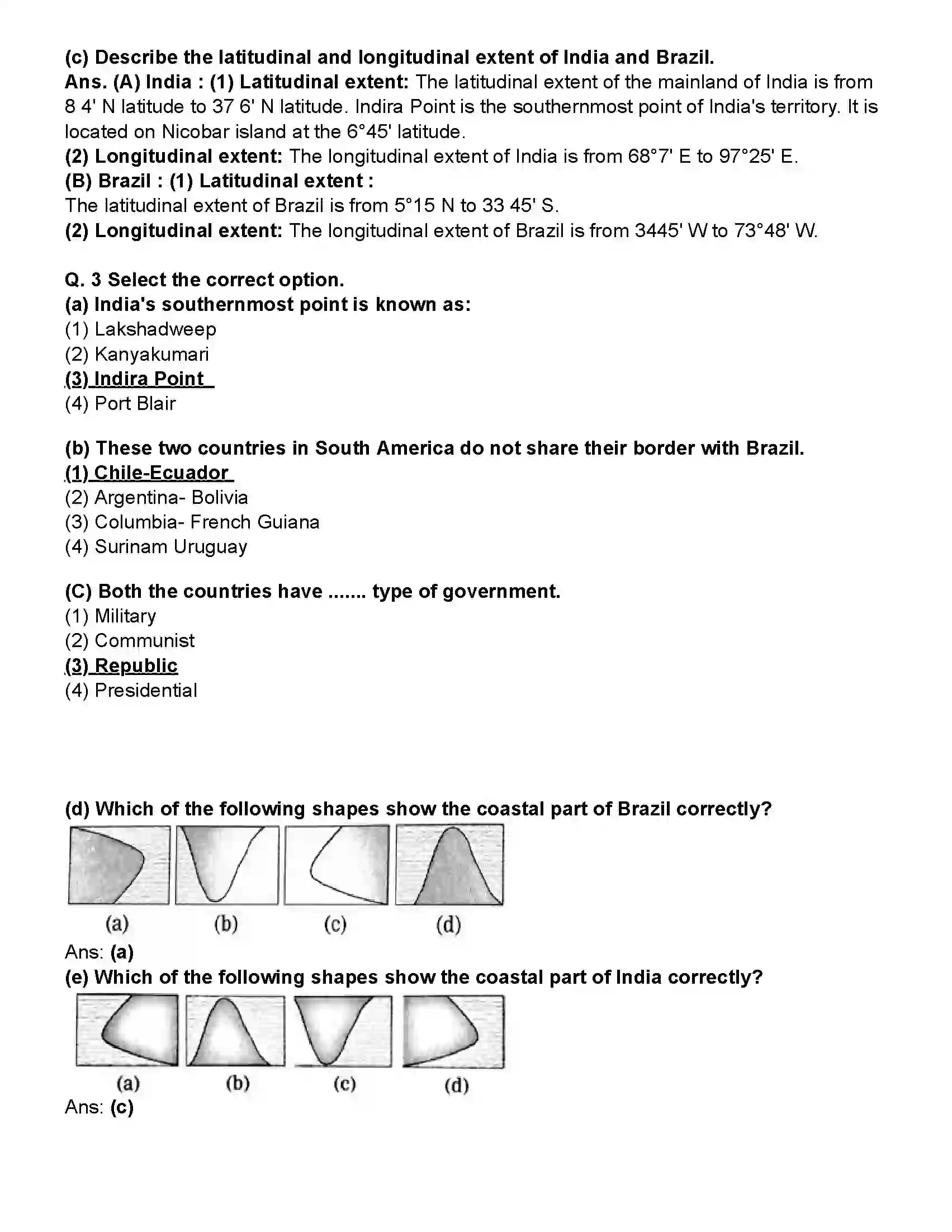 Maharashtra Board Class 10th Geography Historiography - Indian Tradition Revision Note 2