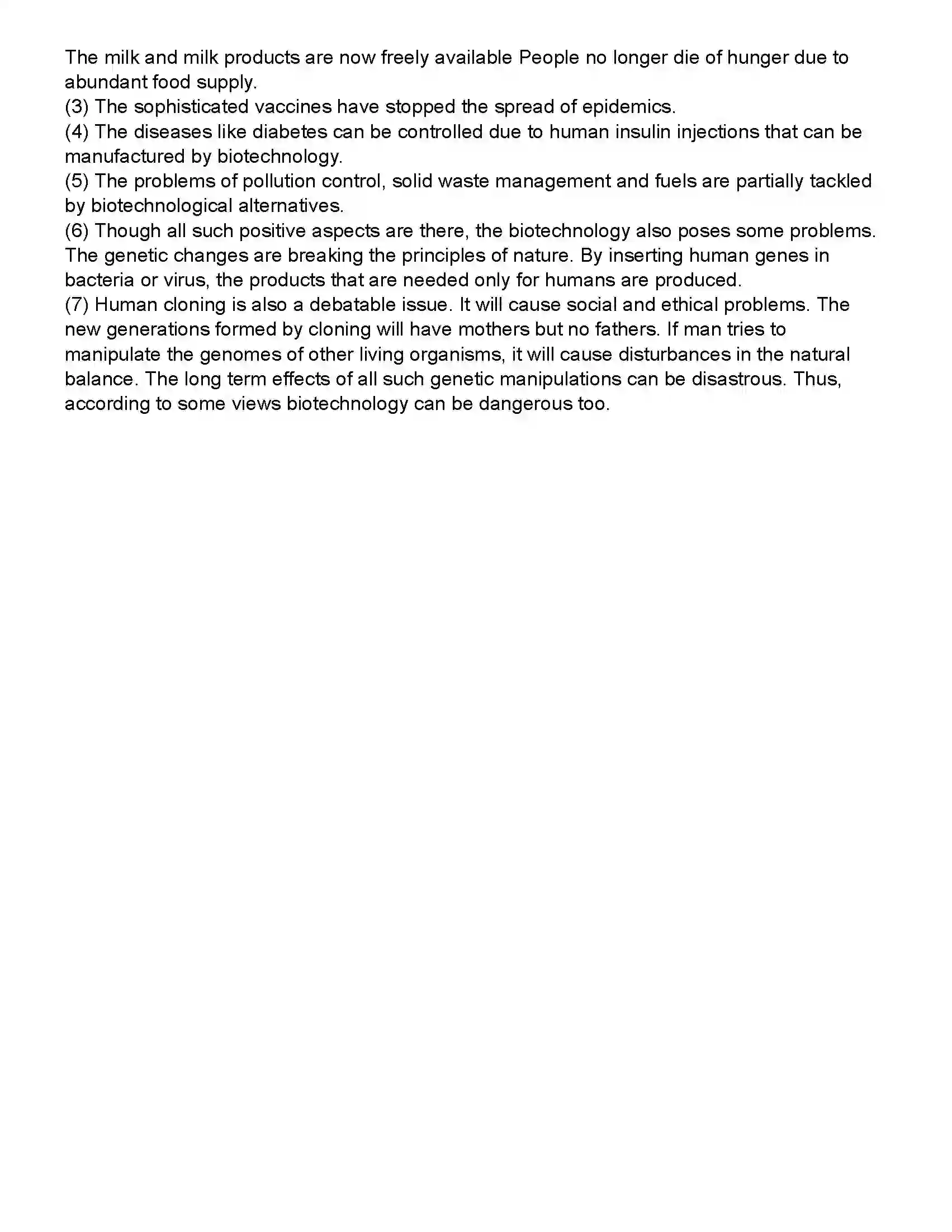Maharashtra Board Class 10th Science Part - 2 Cell Biology and Biotechnology Revision Note 5