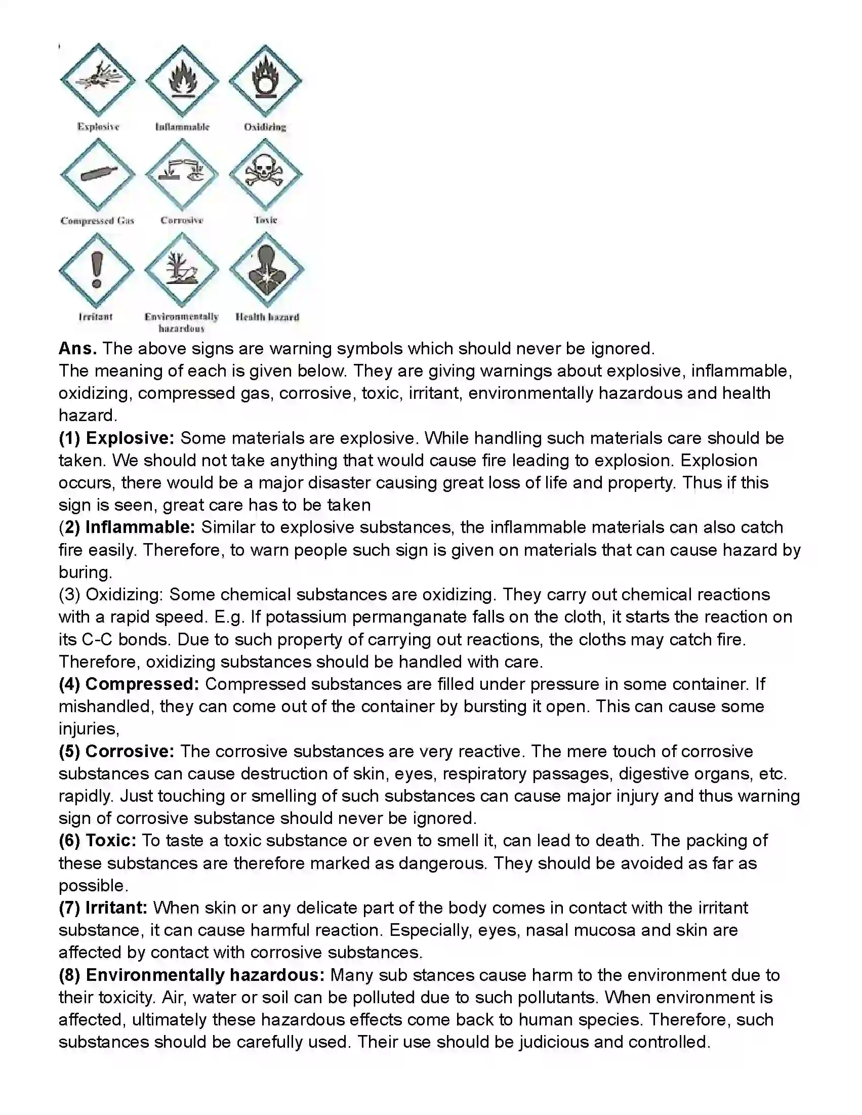 Maharashtra Board Class 10th Science Part - 2 Disaster Management Revision Note 9