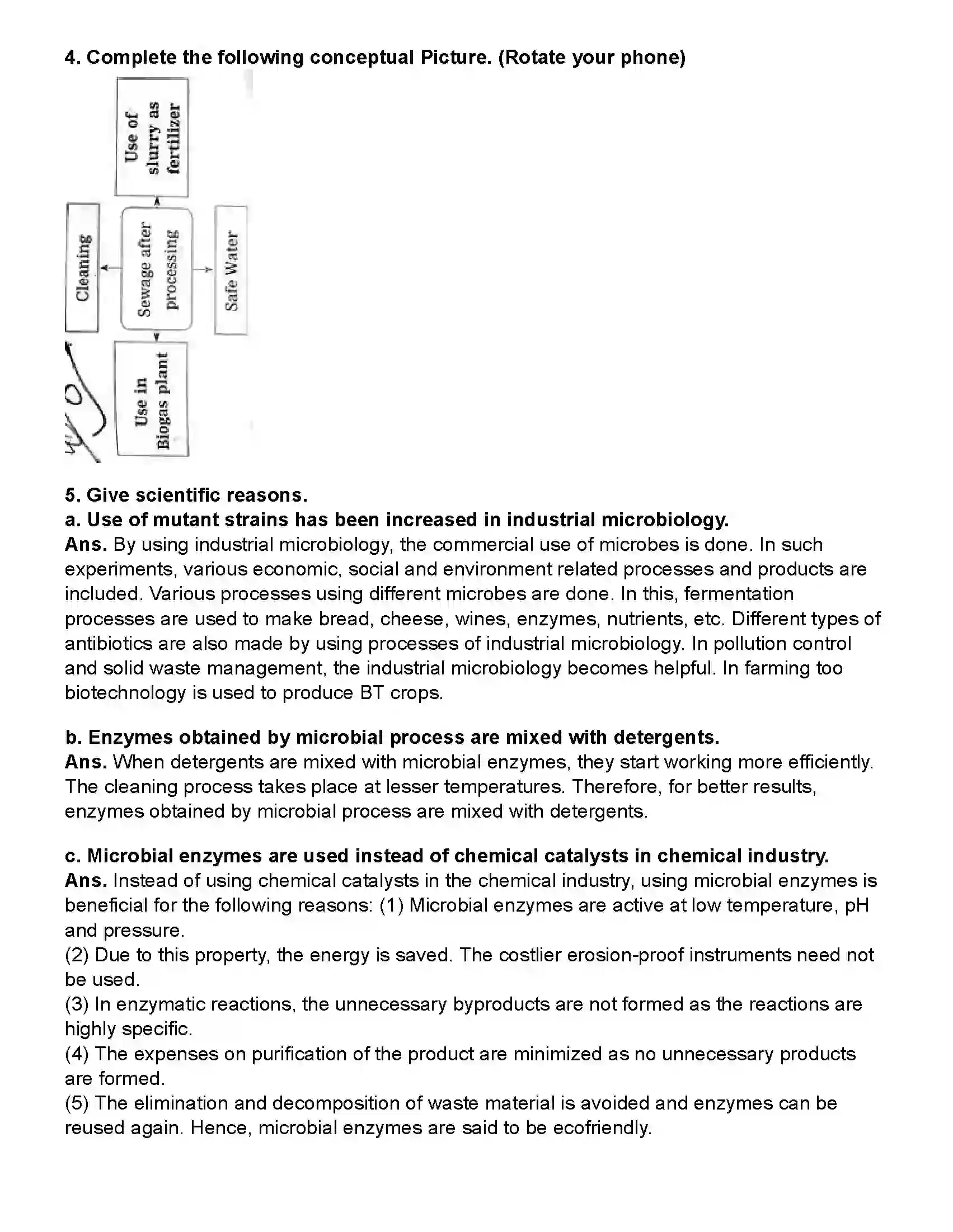 Maharashtra Board Class 10th Science Part - 2 Introduction to Microbiology Revision Note 4