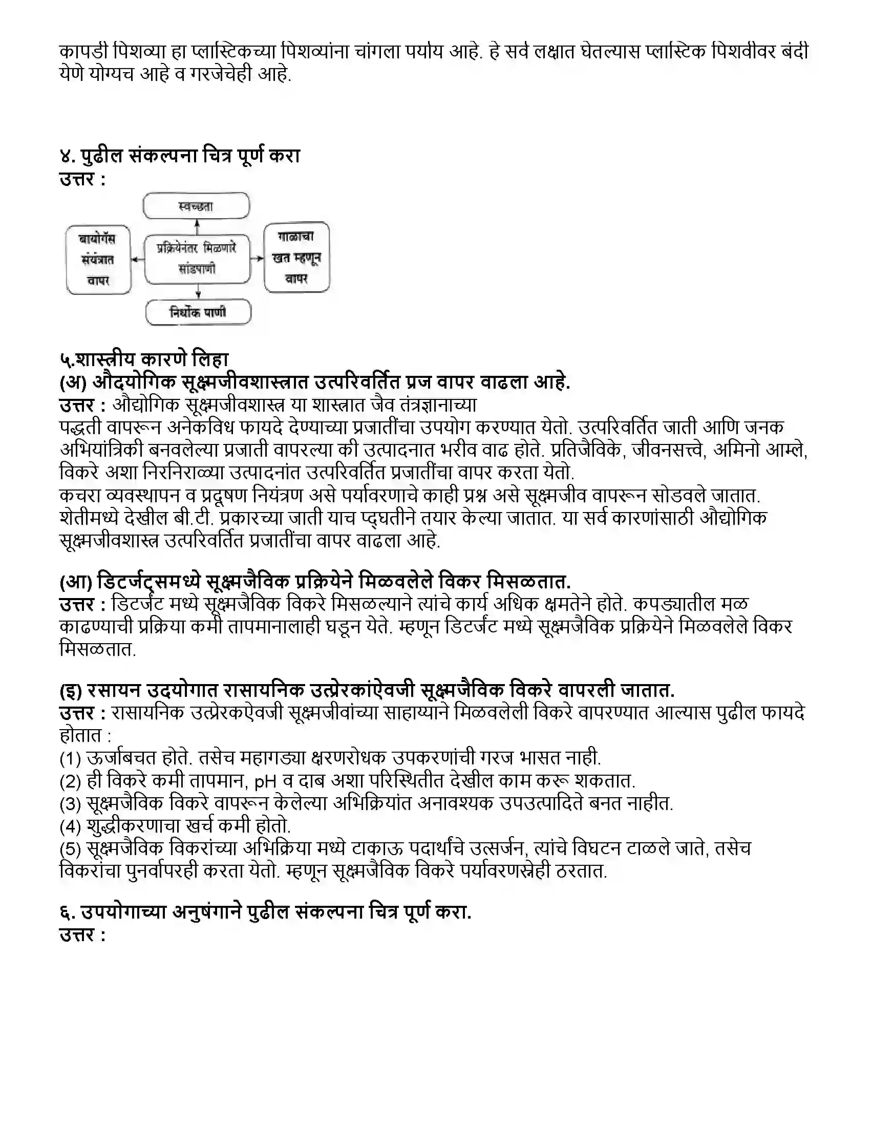 Maharashtra Board Class 10th विज्ञान भाग - २ ओळख सूक्ष्मजीवशास्त्राची Revision Note 4