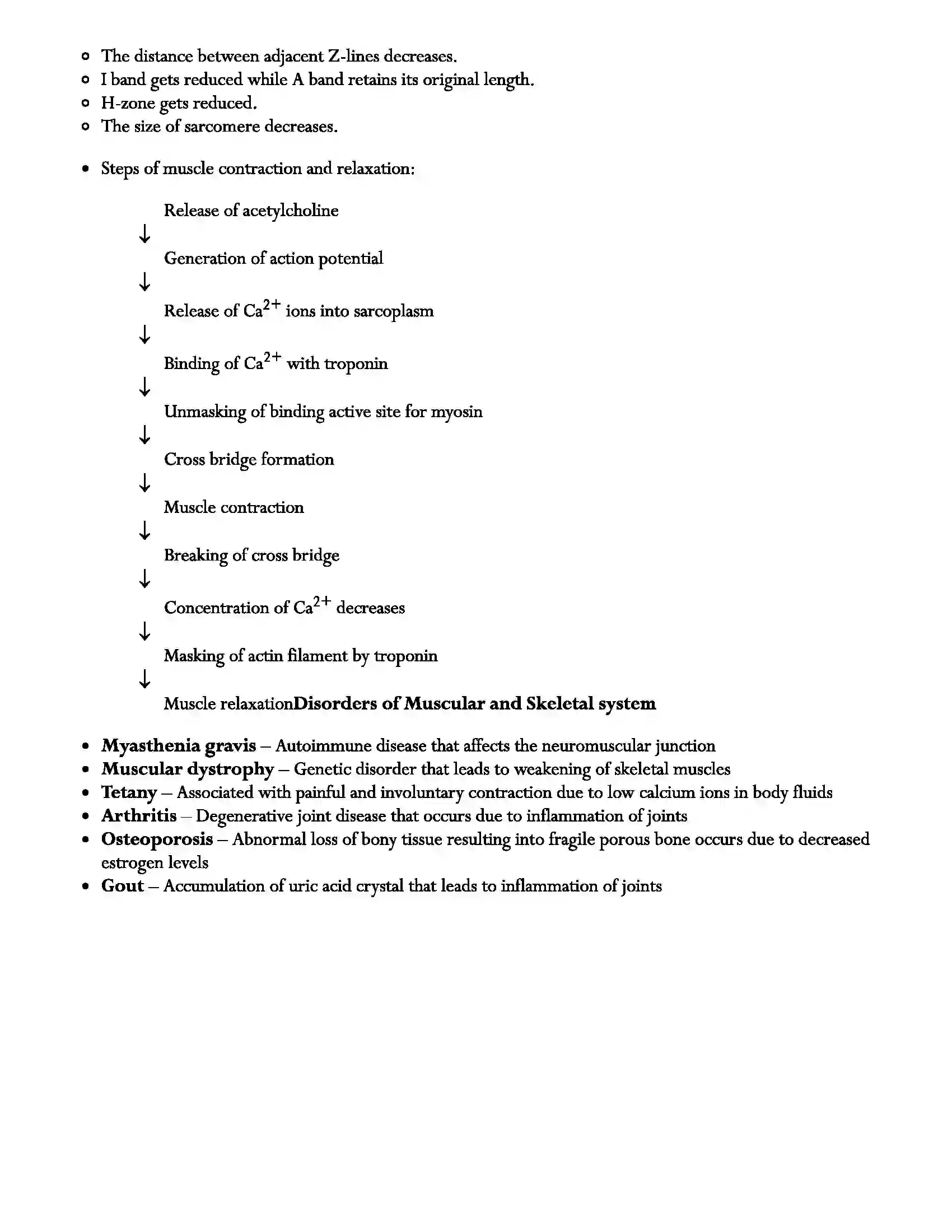 Maharashtra Board Class 11th Biology Human Skeleton and Locomotion Revision Note 5