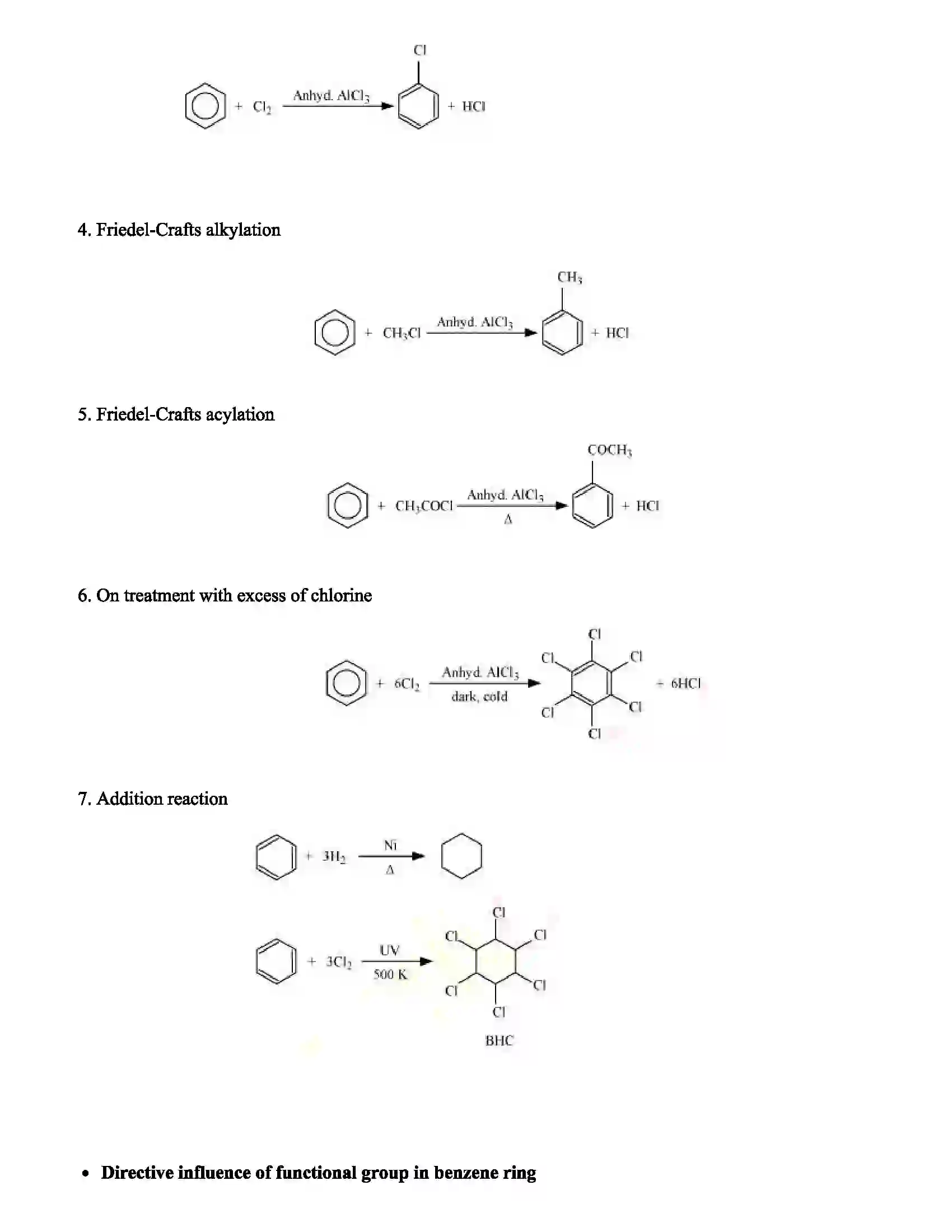 Maharashtra Board Class 11th Chemistry Aromatic Compounds Revision Note 2
