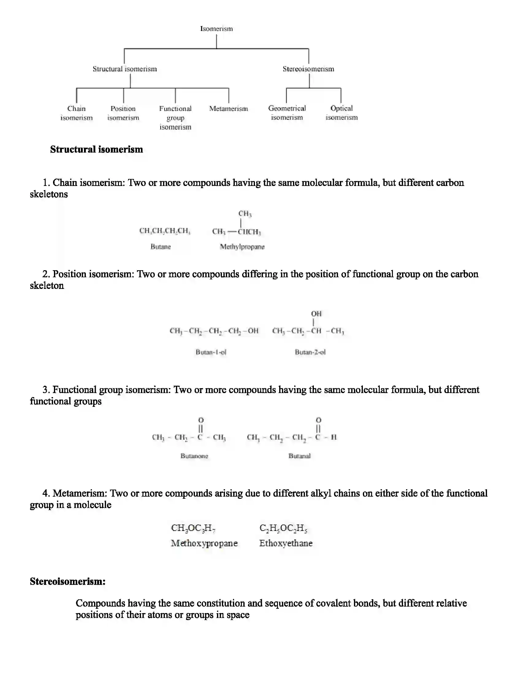 Maharashtra Board Class 11th Chemistry Basic Principles & Techniques in Organic Chemistry Revision Note 2