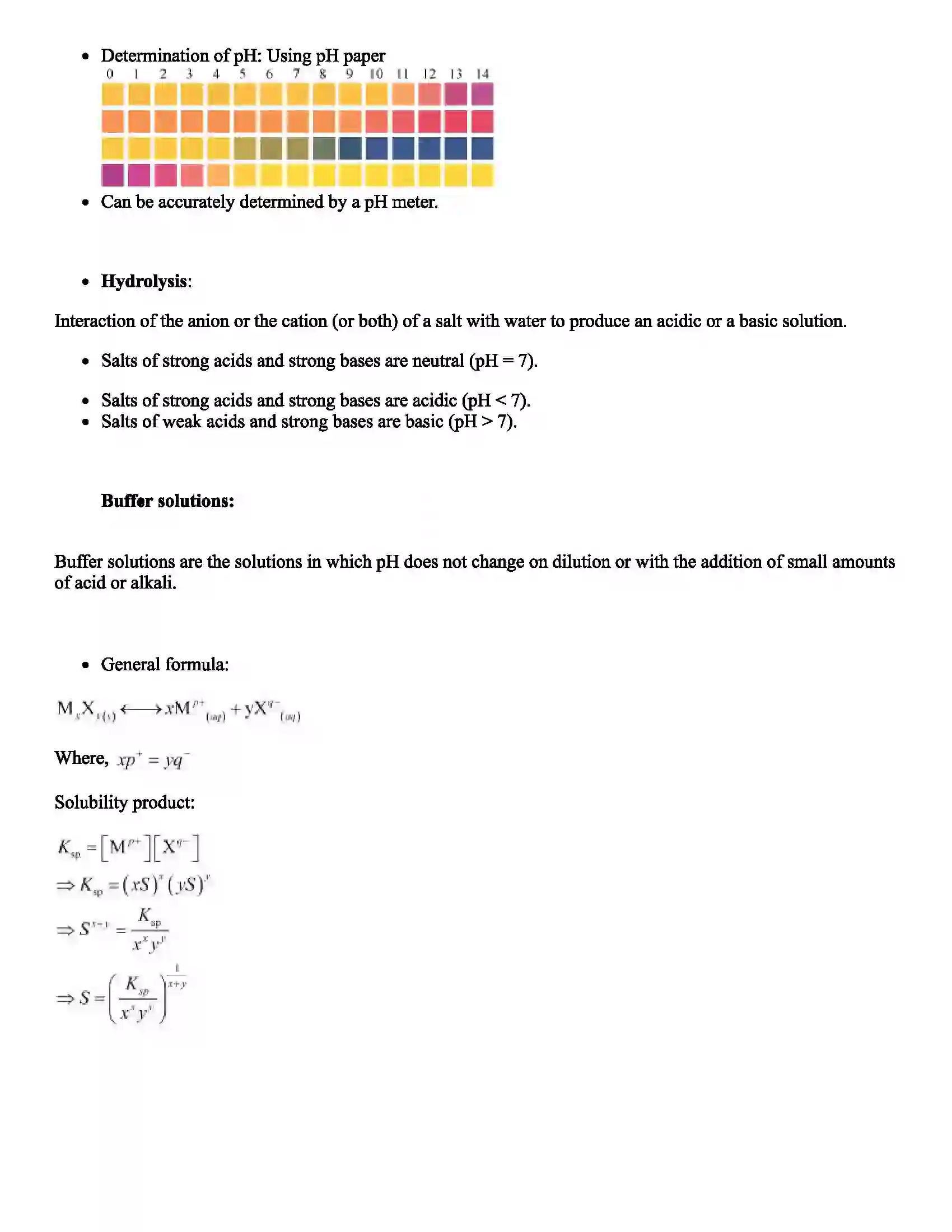 Maharashtra Board Class 11th Chemistry Chemical Equilibrium Revision Note 6
