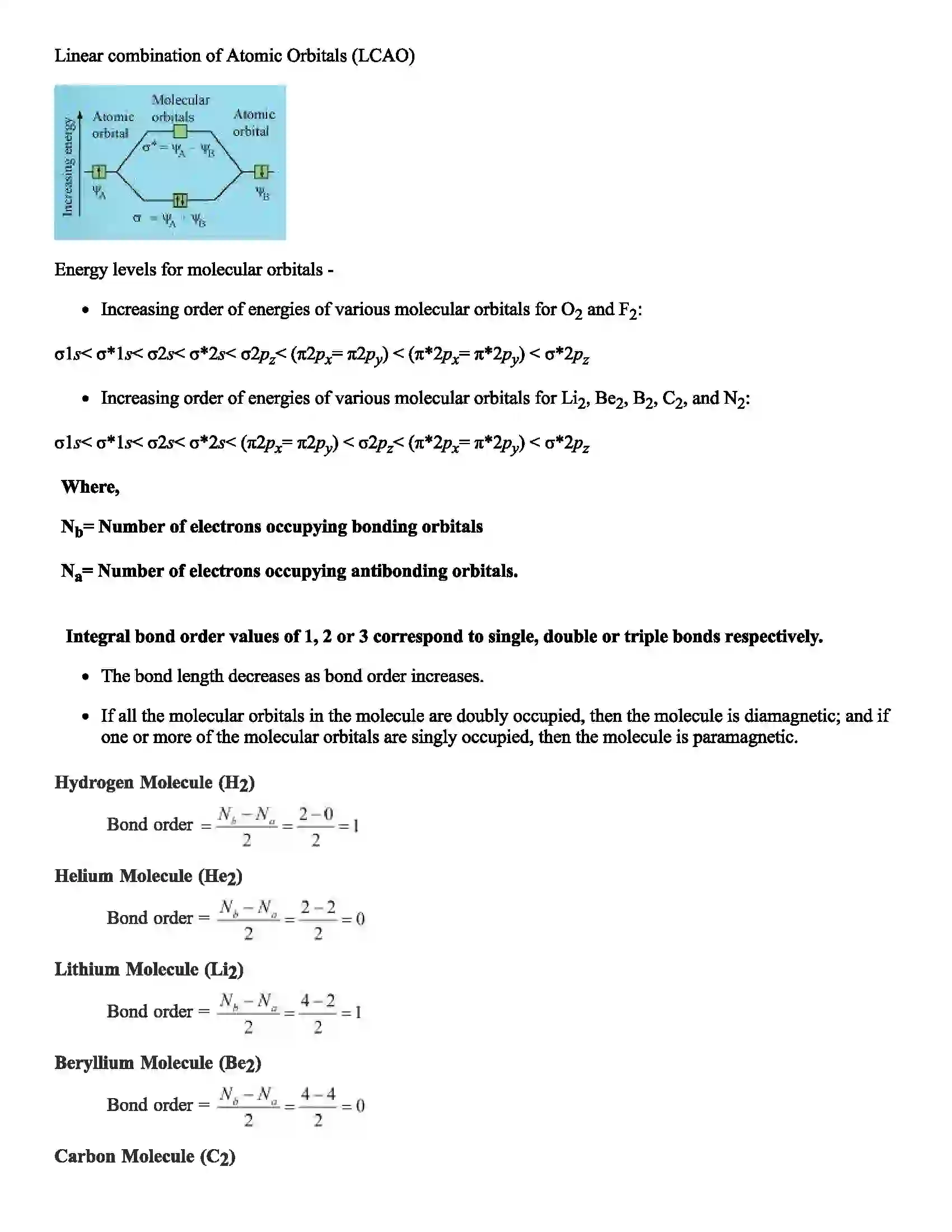 Maharashtra Board Class 11th Chemistry Nature of Chemical Bond Revision Note 6
