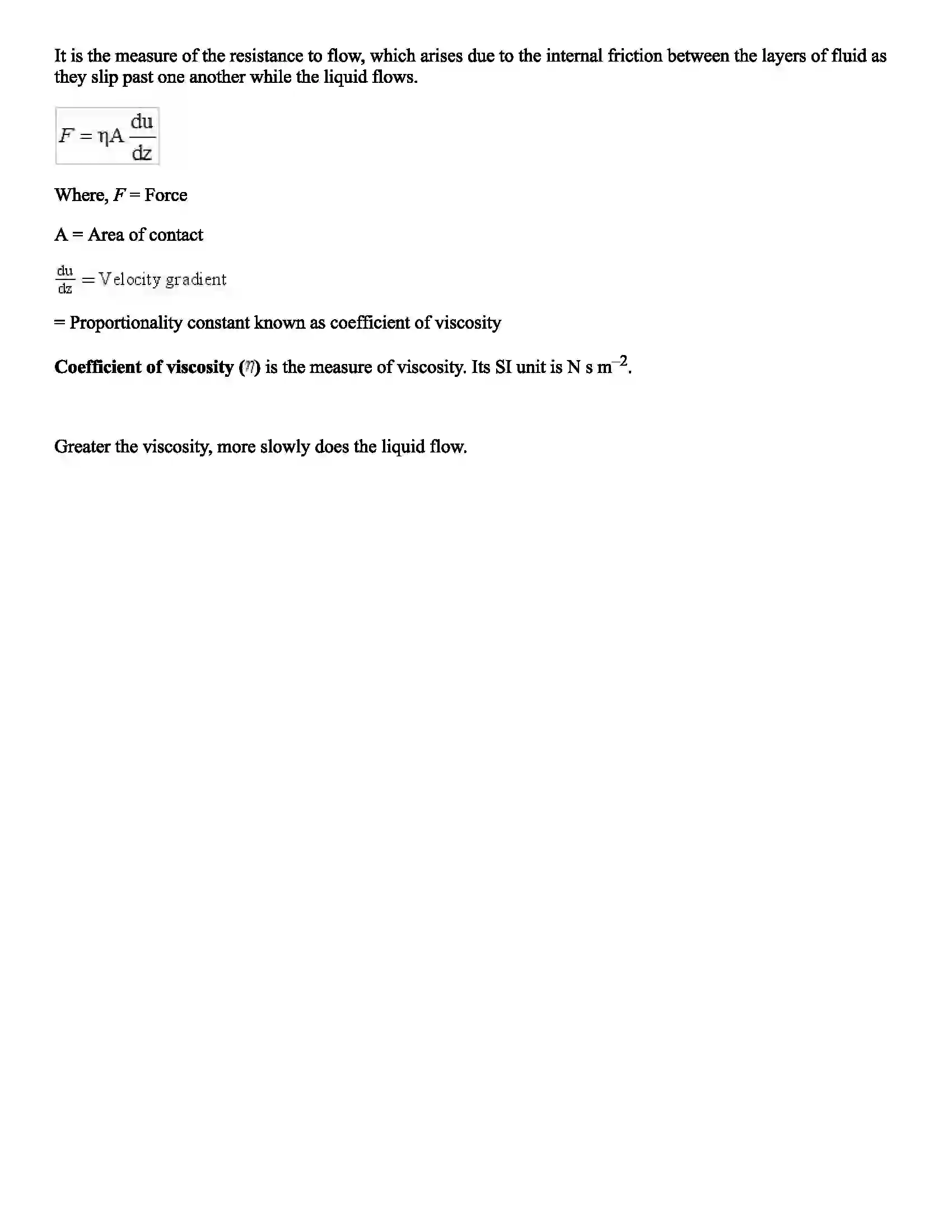 Maharashtra Board Class 11th Chemistry States of Matter Revision Note 6