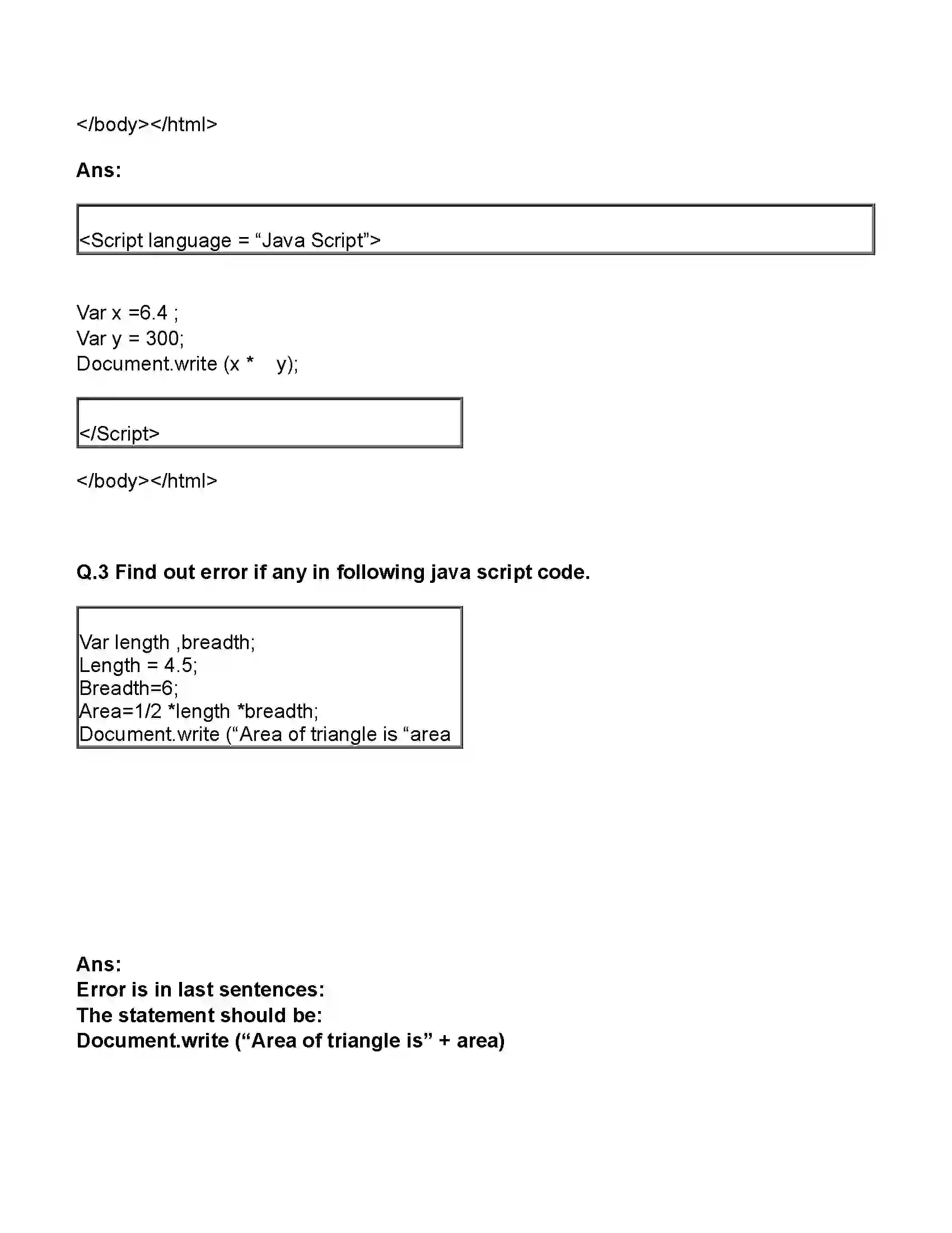 Maharashtra Board Class 11th Information Technology Impressive Web Designing Revision Note 4