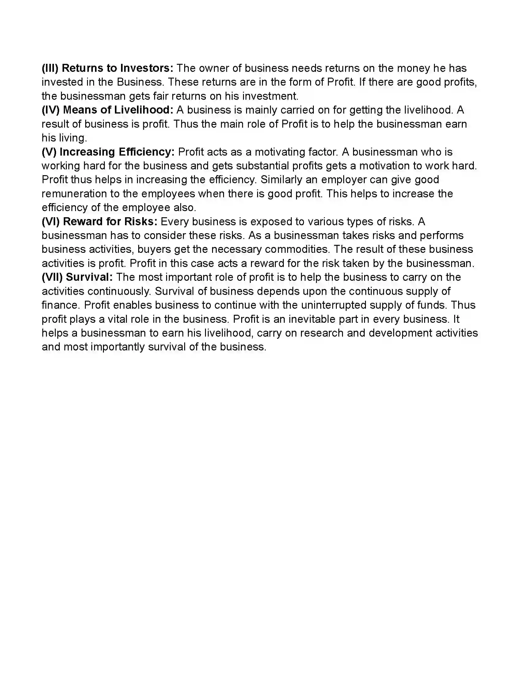 Maharashtra Board Class 11th Organisation of Commerce & Management Introduction of Commerce and Business Revision Note 23
