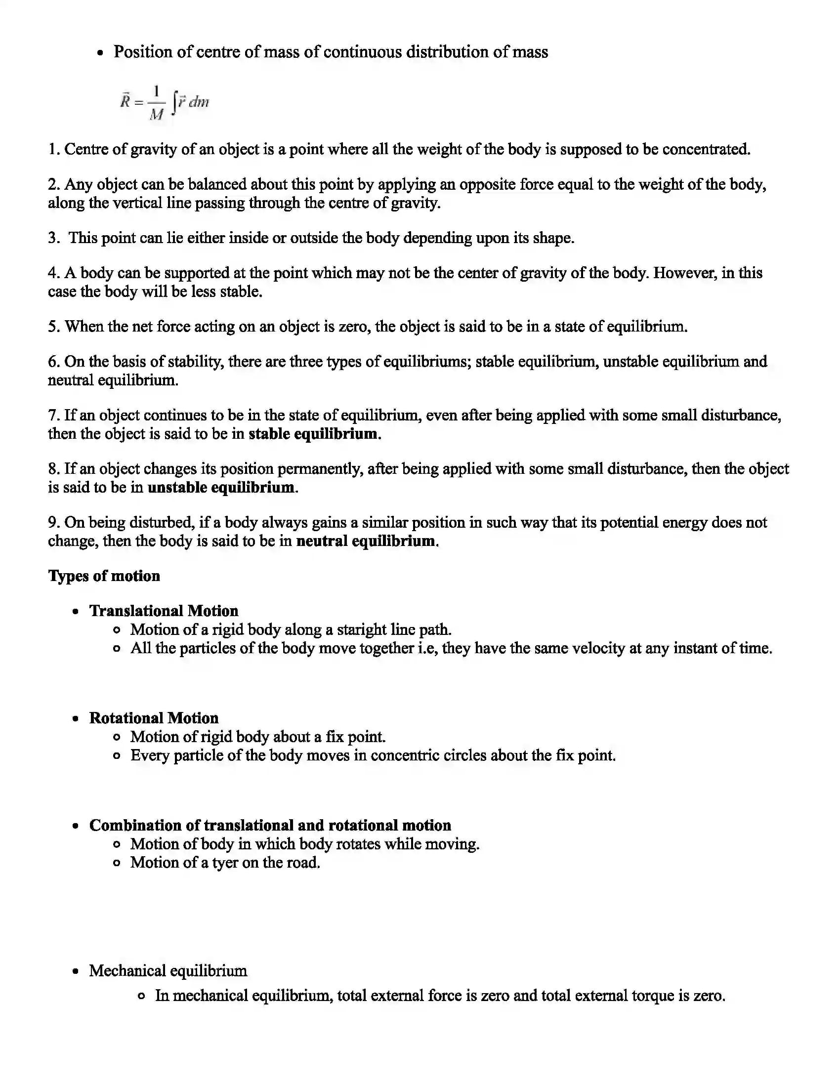 Maharashtra Board Class 11th Physics Force Revision Note 6