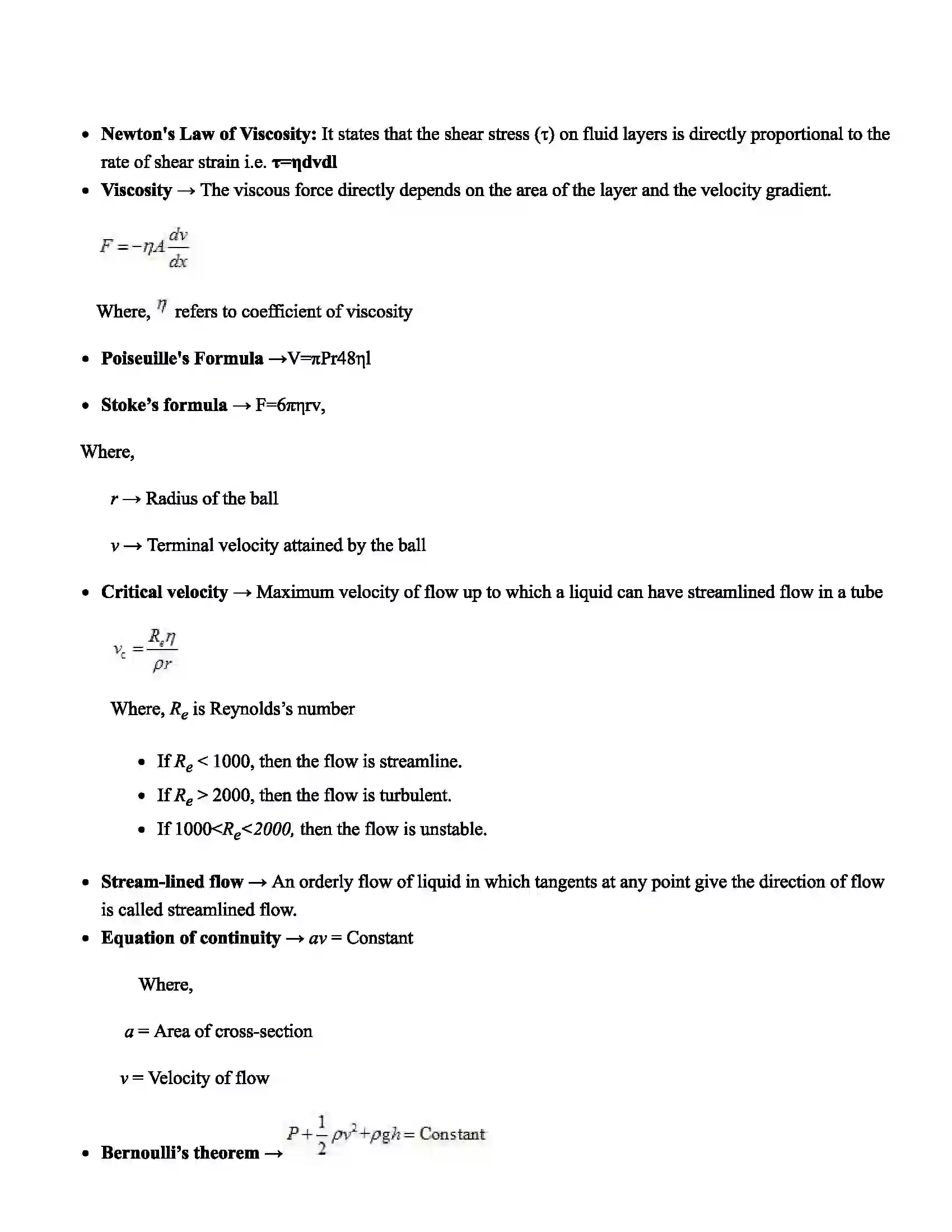 Maharashtra Board Class 11th Physics Friction In Solids & Liquids Revision Note 3