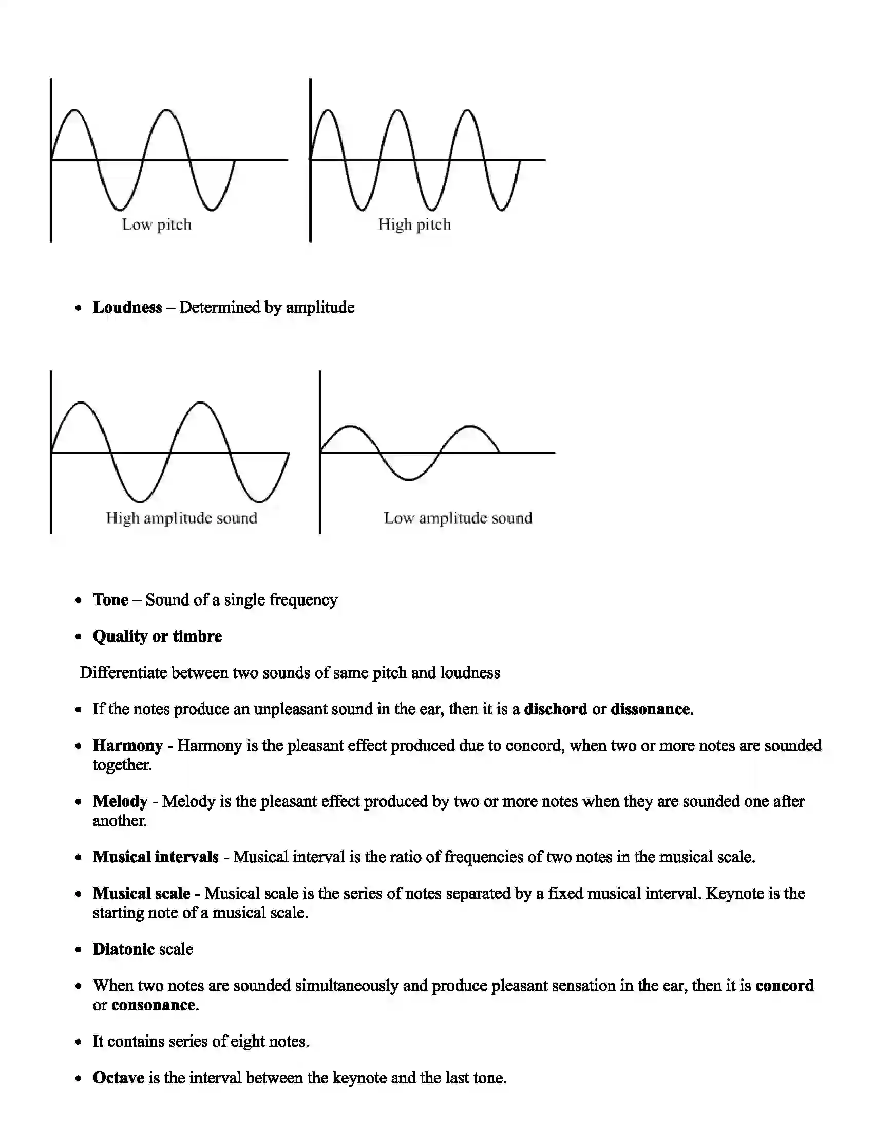 Maharashtra Board Class 11th Physics Sound Waves Revision Note 2