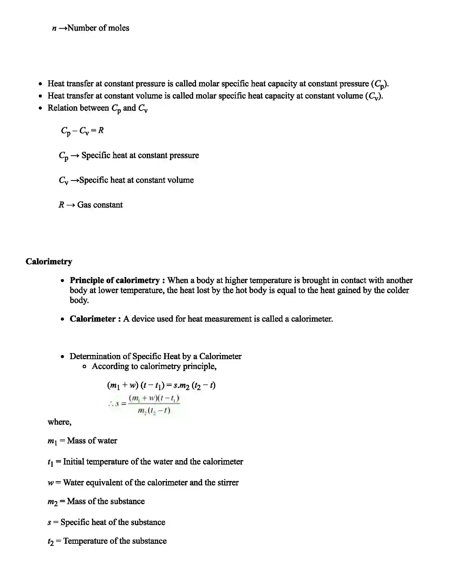 Maharashtra Board Class 11th Physics Thermal Expansion Revision Note 3
