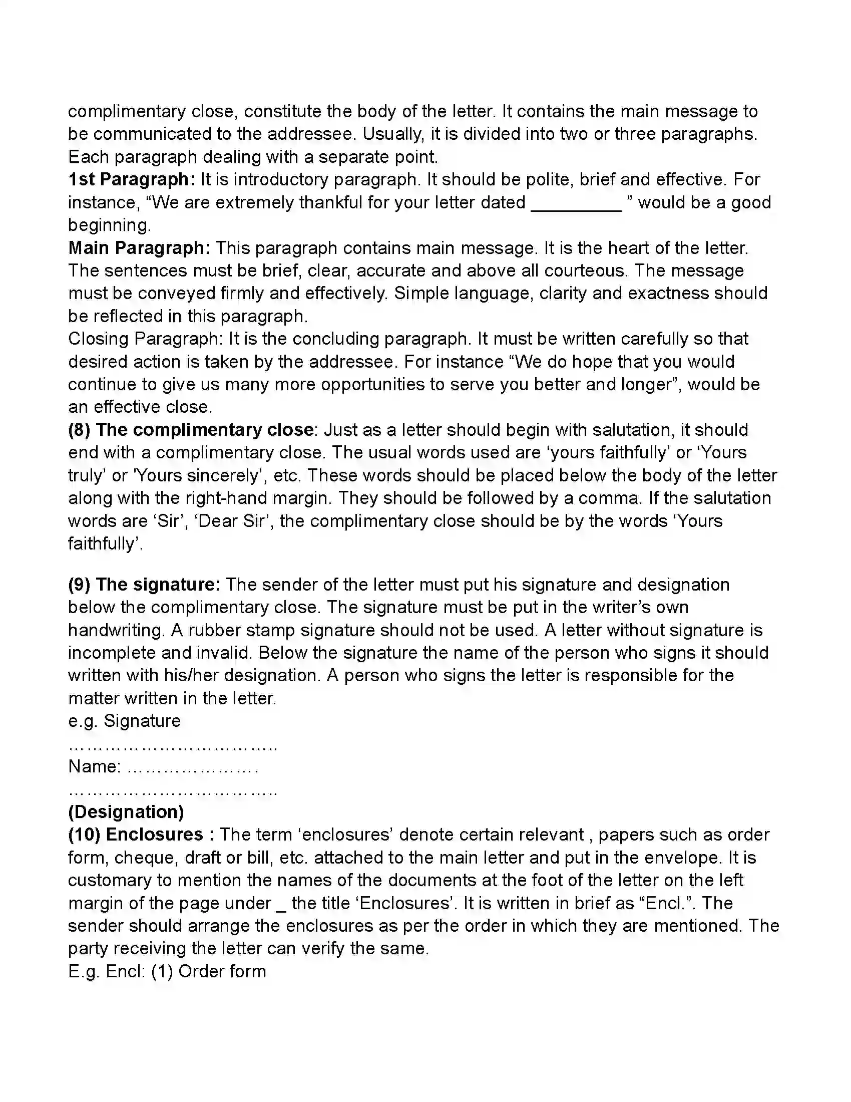 Maharashtra Board Class 11th Secretarial Practice Business Communication Skills of Secretary Revision Note 12