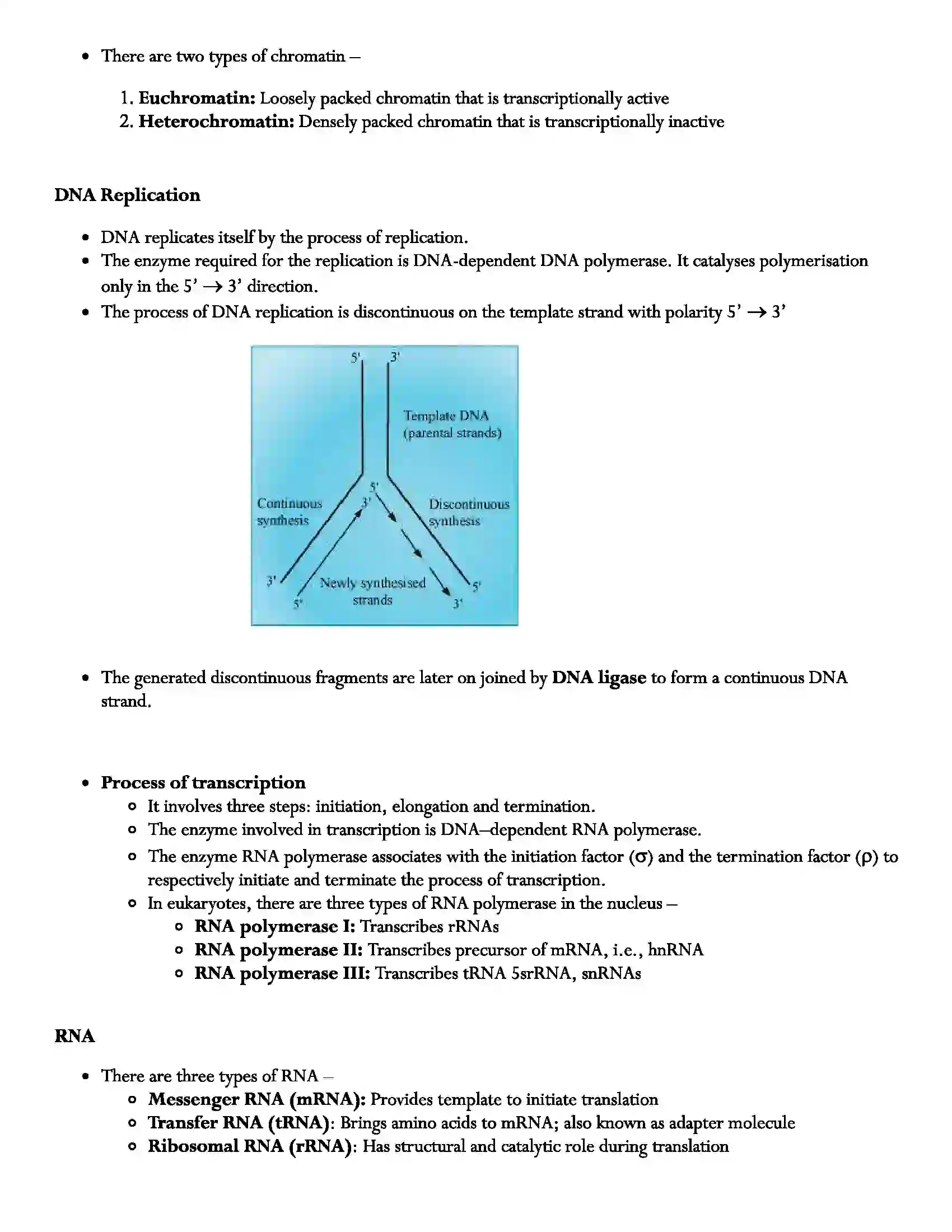 Maharashtra Board Class 12th Biology Gene Its Nature, Expression & Regulation Revision Note 2