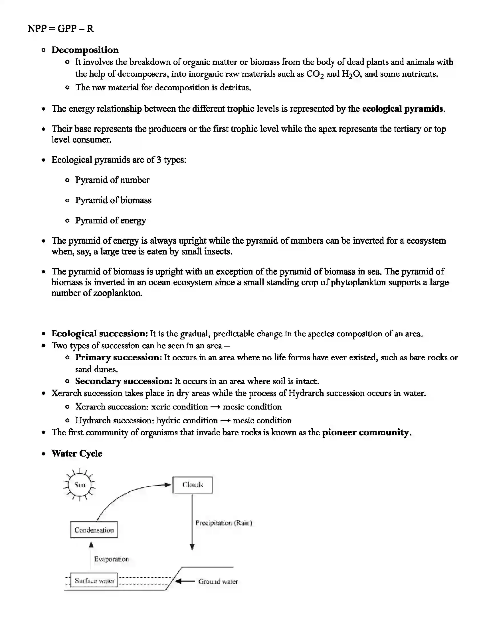 Maharashtra Board Class 12th Biology Organisms and Environment - I Revision Note 2