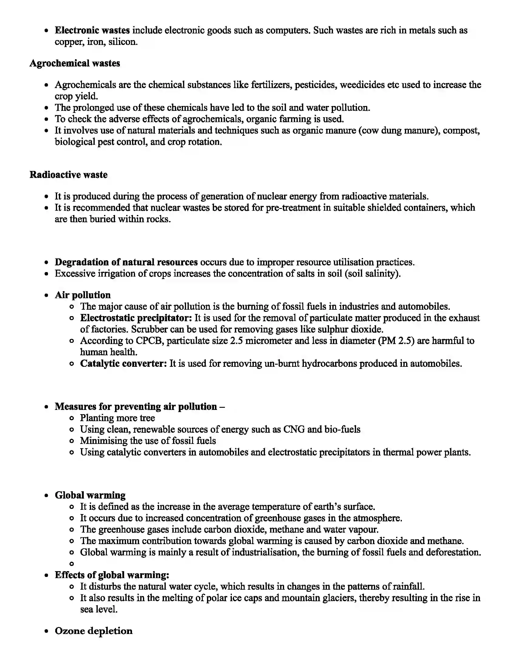 Maharashtra Board Class 12th Biology Organisms and Environment - I Revision Note 5