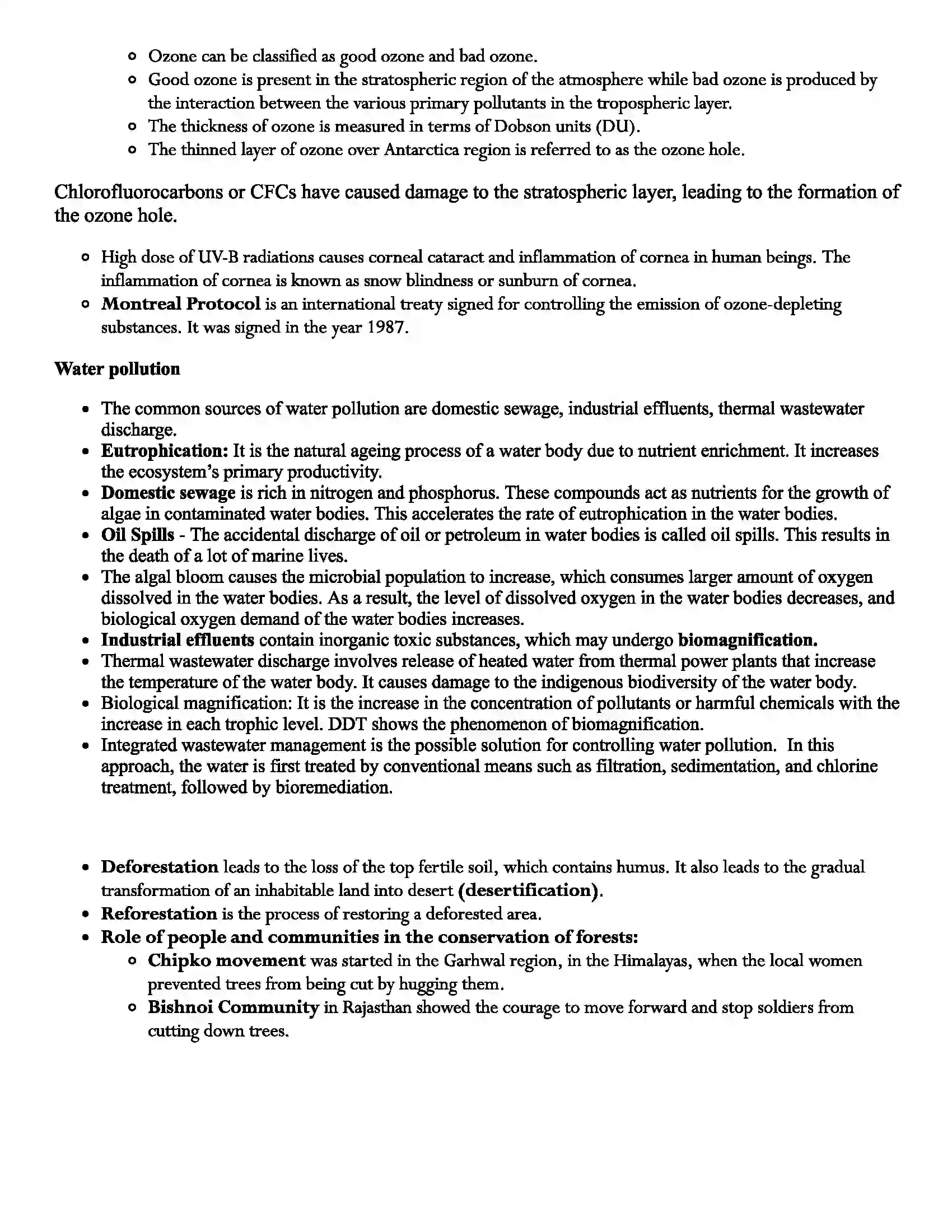 Maharashtra Board Class 12th Biology Organisms and Environment - I Revision Note 6