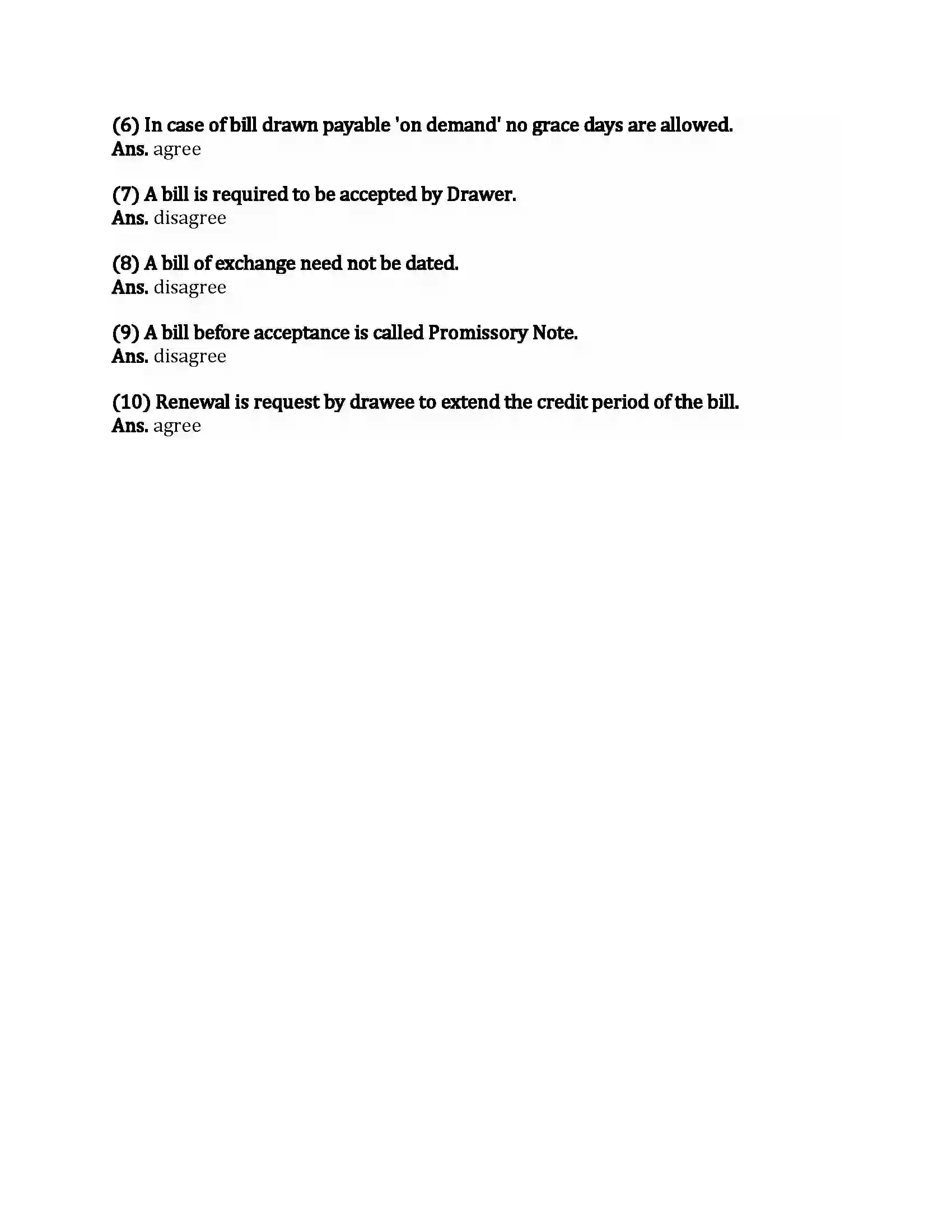 Maharashtra Board Class 12th Book-Keeping & Accountancy Bills of Exchange Revision Note 8