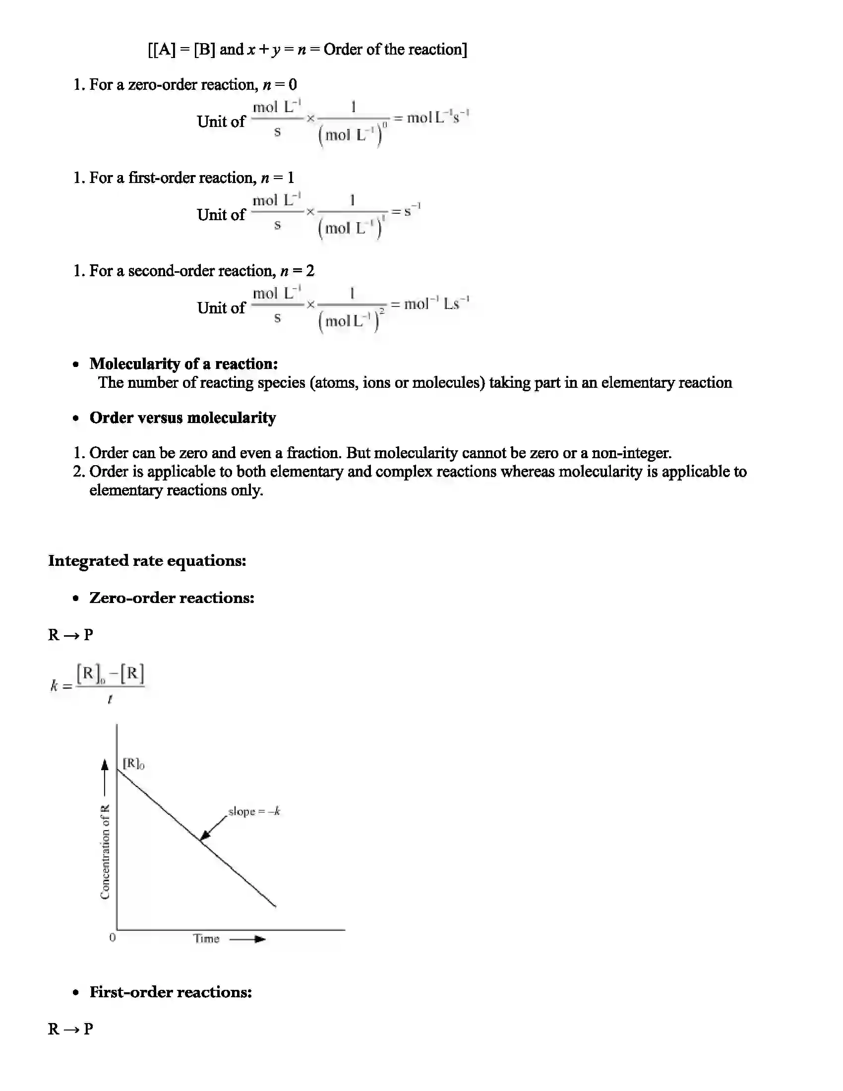Maharashtra Board Class 12th Chemistry Chemical Kinetics Revision Note 2
